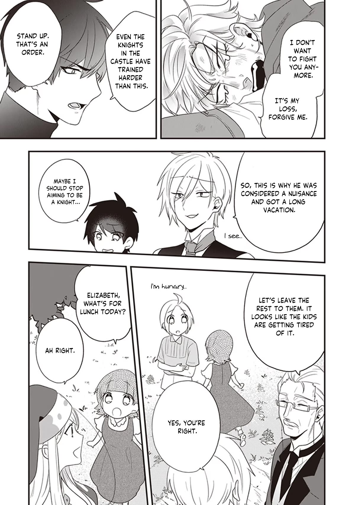 The Banished Villainess! Living the Leisurely Life of a Nun Making Revolutionary Church Food Chapter 27 page 20 - Chapter 27: A Picnic and Watching a Match Inside Nortesia Forest