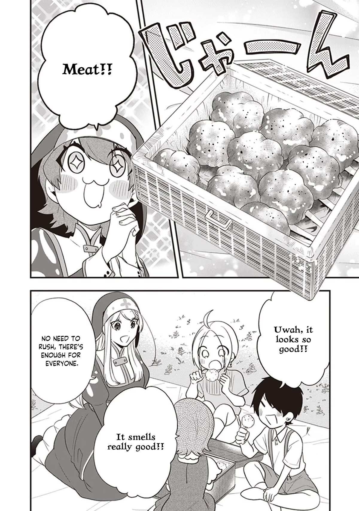 The Banished Villainess! Living the Leisurely Life of a Nun Making Revolutionary Church Food Chapter 27 page 23 - Chapter 27: A Picnic and Watching a Match Inside Nortesia Forest