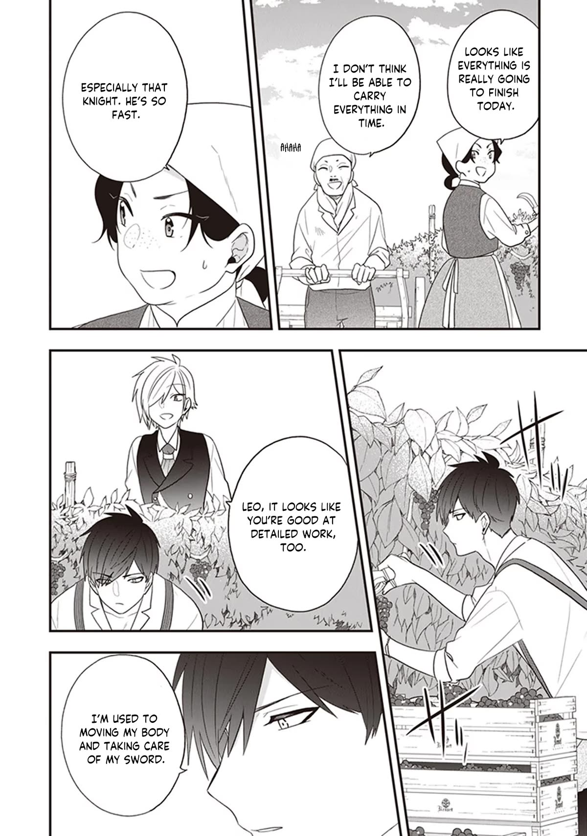 The Banished Villainess! Living the Leisurely Life of a Nun Making Revolutionary Church Food Chapter 28 page 17 - Chapter 28: At The Grapeyard