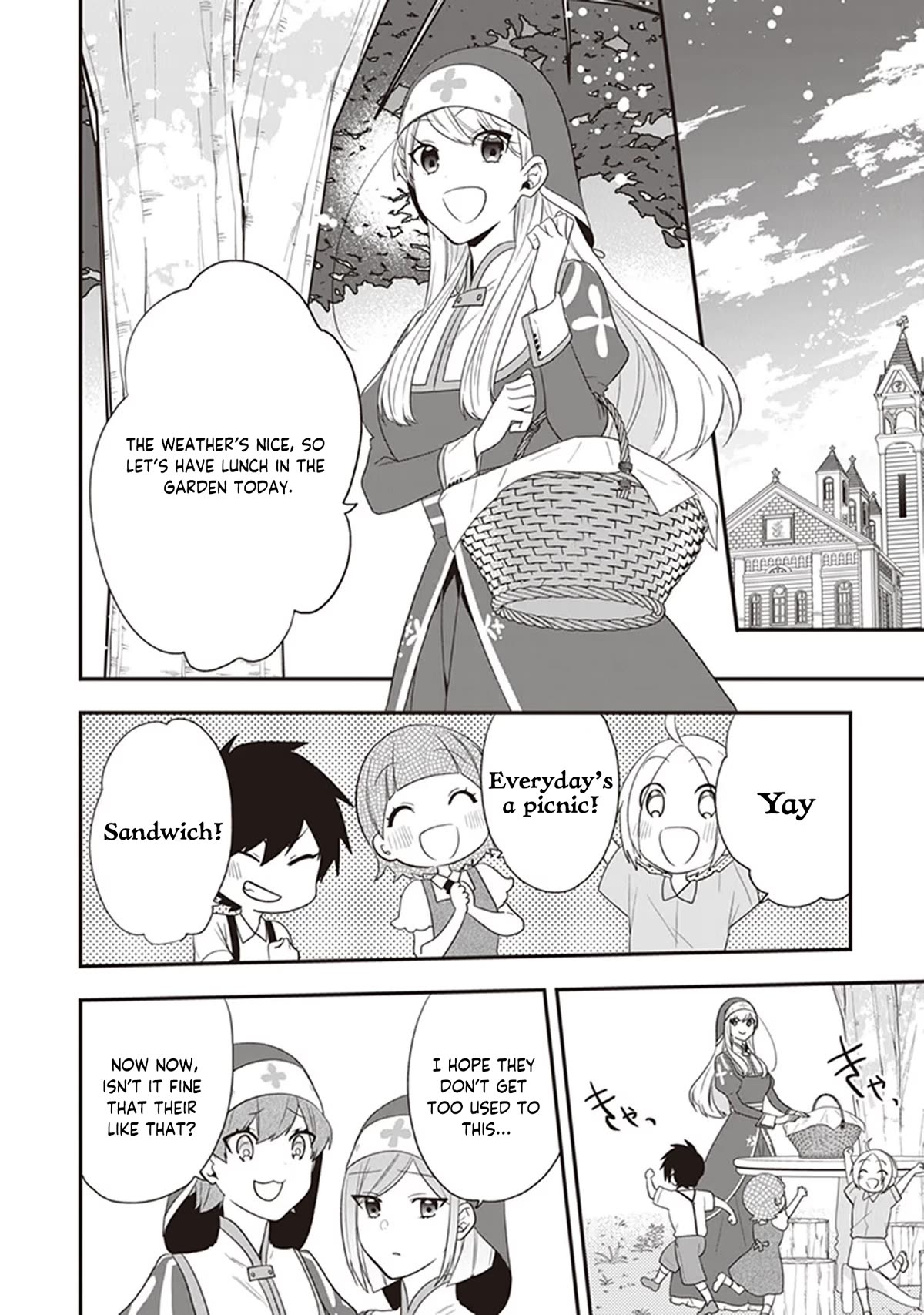 The Banished Villainess! Living the Leisurely Life of a Nun Making Revolutionary Church Food Chapter 28 page 3 - Chapter 28: At The Grapeyard