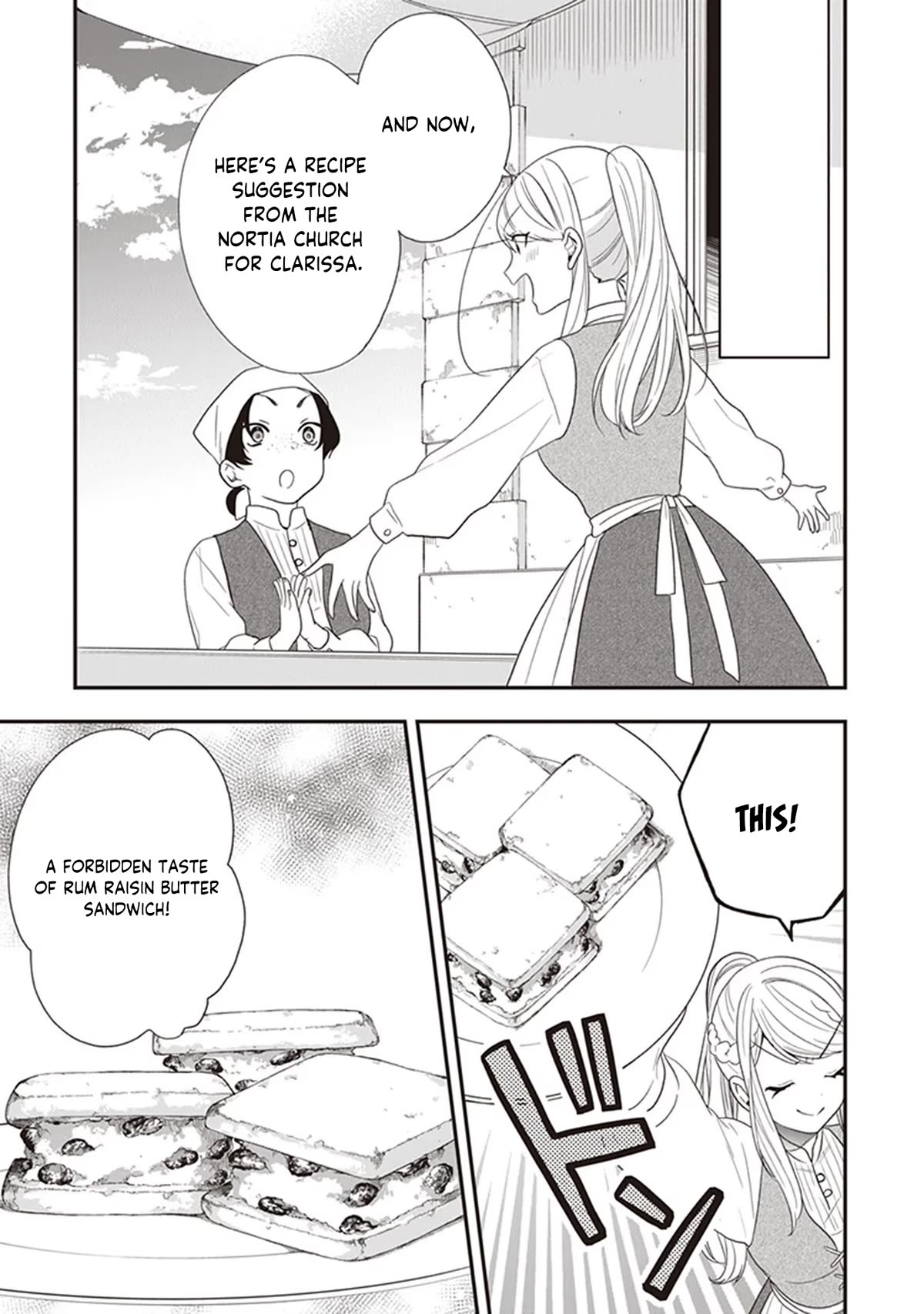 The Banished Villainess! Living the Leisurely Life of a Nun Making Revolutionary Church Food Chapter 29 page 20 - Chapter 29: Nostalgic Scenery and Tenderness