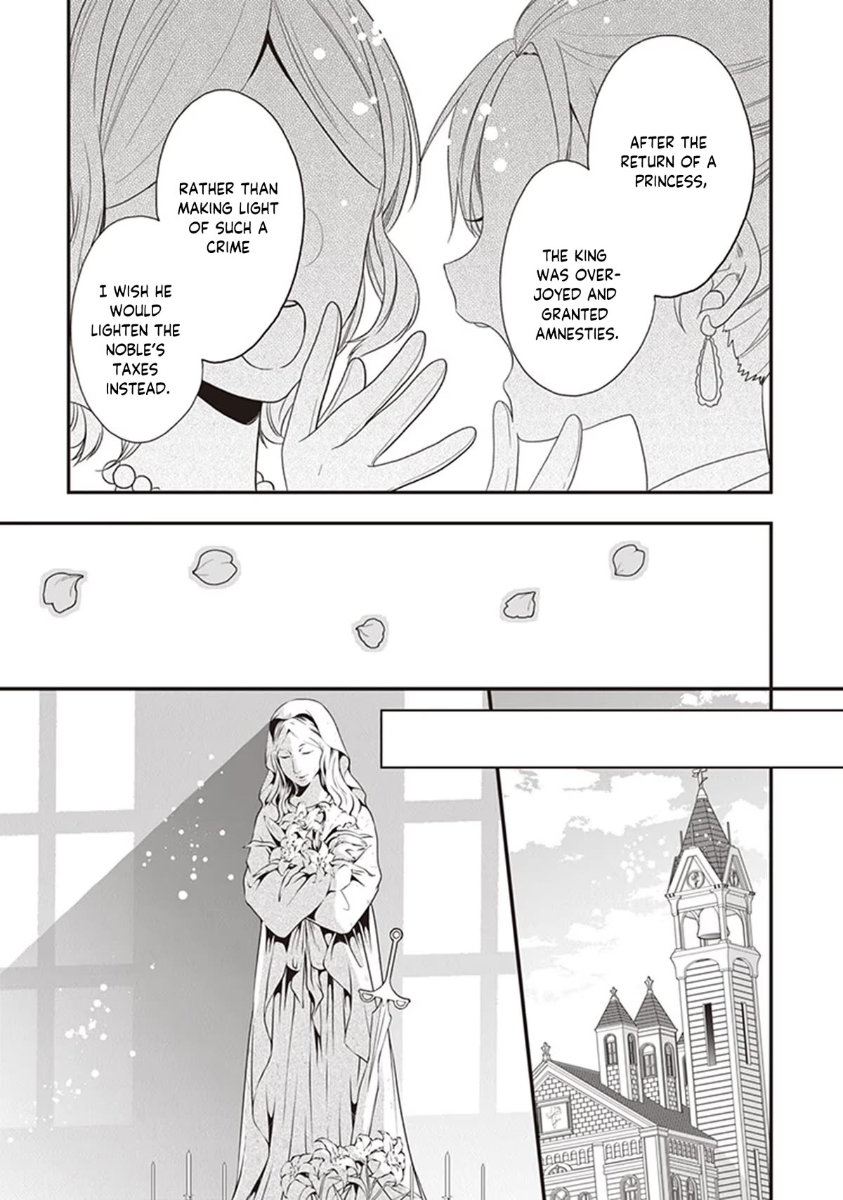 The Banished Villainess! Living the Leisurely Life of a Nun Making Revolutionary Church Food Chapter 29 page 30 - Chapter 29: Nostalgic Scenery and Tenderness