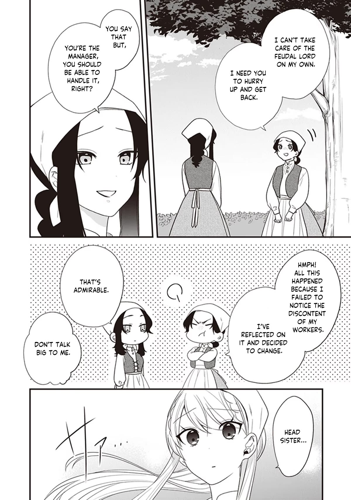 The Banished Villainess! Living the Leisurely Life of a Nun Making Revolutionary Church Food Chapter 29 page 7 - Chapter 29: Nostalgic Scenery and Tenderness