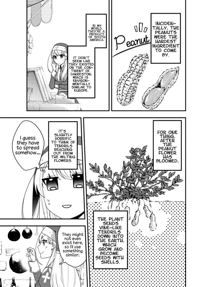 The Banished Villainess! Living the Leisurely Life of a Nun Making Revolutionary Church Food Chapter 3 page 18 - Chapter 3: I'm looking for a friend to share the fun!