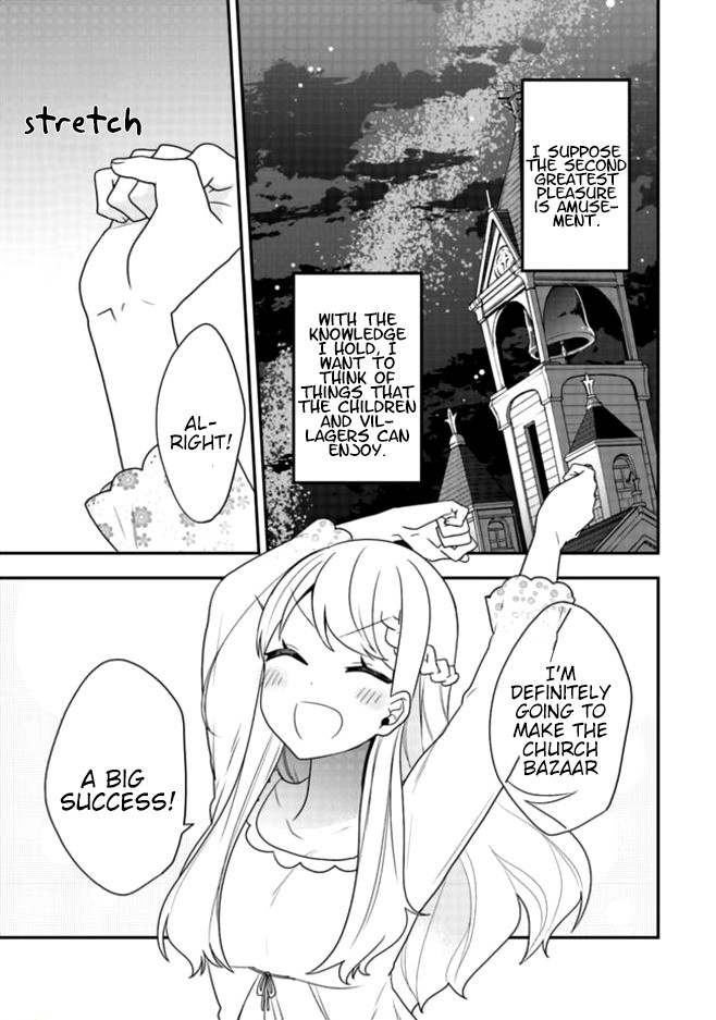The Banished Villainess! Living the Leisurely Life of a Nun Making Revolutionary Church Food Chapter 3 page 30 - Chapter 3: I'm looking for a friend to share the fun!