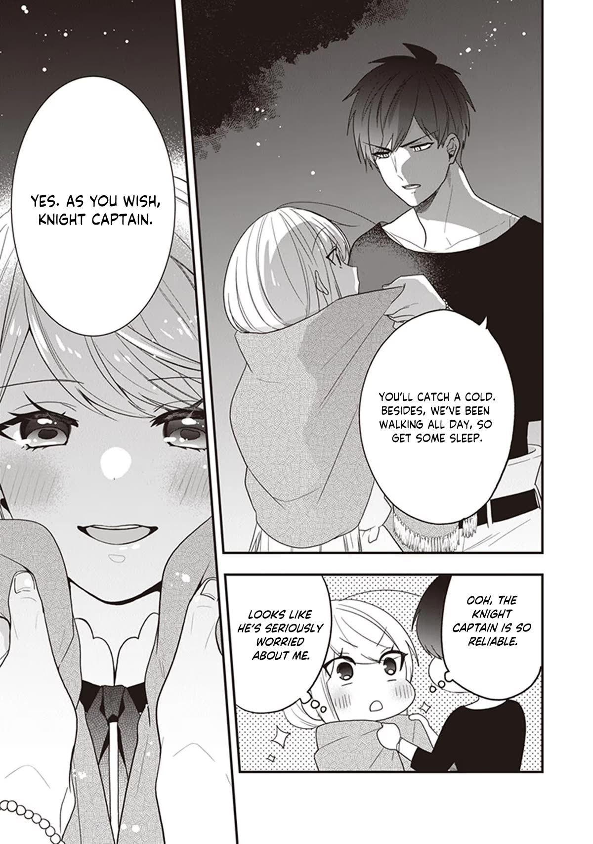 The Banished Villainess! Living the Leisurely Life of a Nun Making Revolutionary Church Food Chapter 30.5 page 7 - Chapter 30.5: Omake Side Story: At Noble House Under The Moonlight