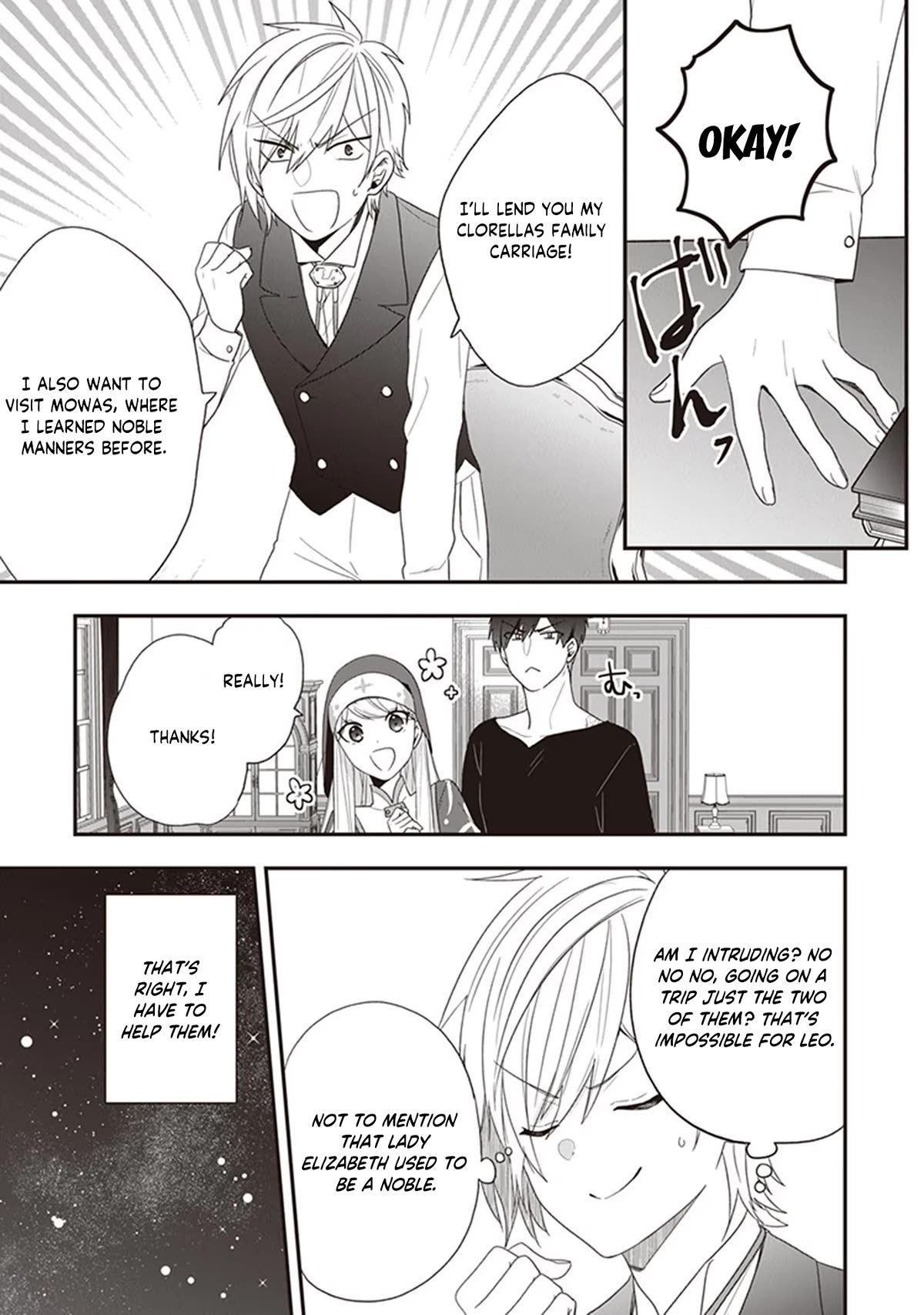 The Banished Villainess! Living the Leisurely Life of a Nun Making Revolutionary Church Food Chapter 30 page 10 - Chapter 30: Amnesty to Return Home? I Forgot Something