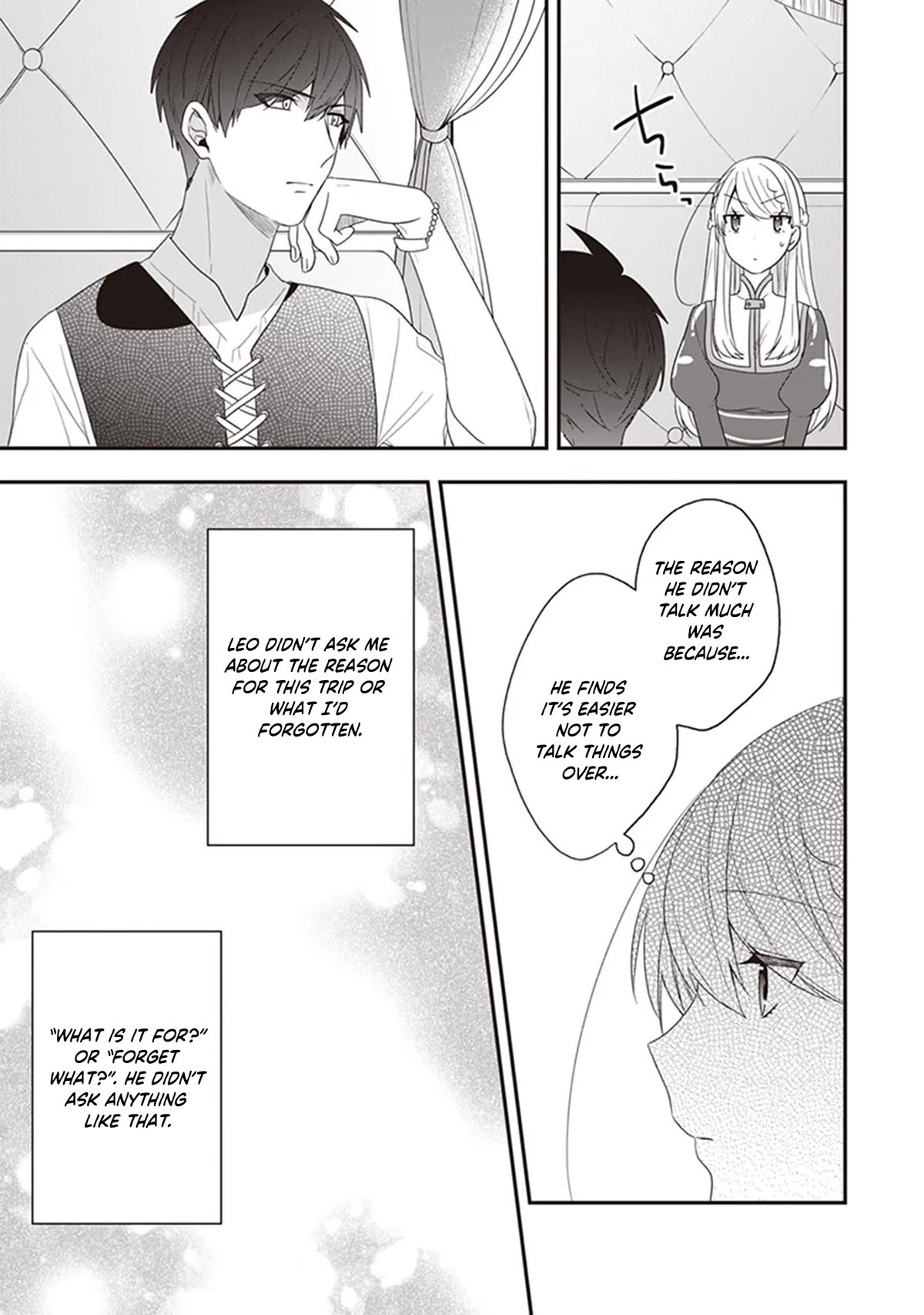 The Banished Villainess! Living the Leisurely Life of a Nun Making Revolutionary Church Food Chapter 30 page 16 - Chapter 30: Amnesty to Return Home? I Forgot Something