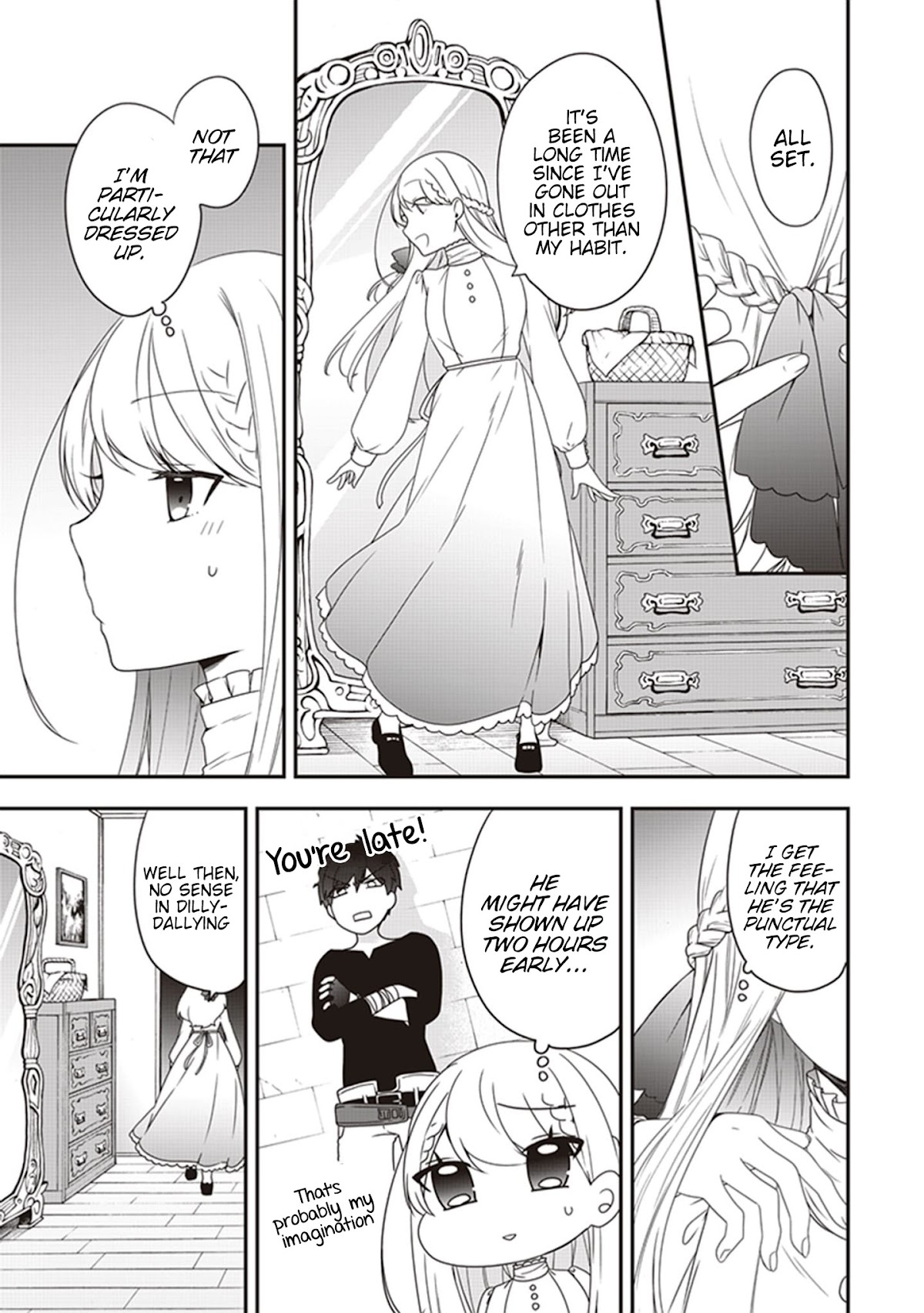The Banished Villainess! Living the Leisurely Life of a Nun Making Revolutionary Church Food Chapter 4 page 26 - Chapter 4: All I said was that I wanted to go to the Port Town...?