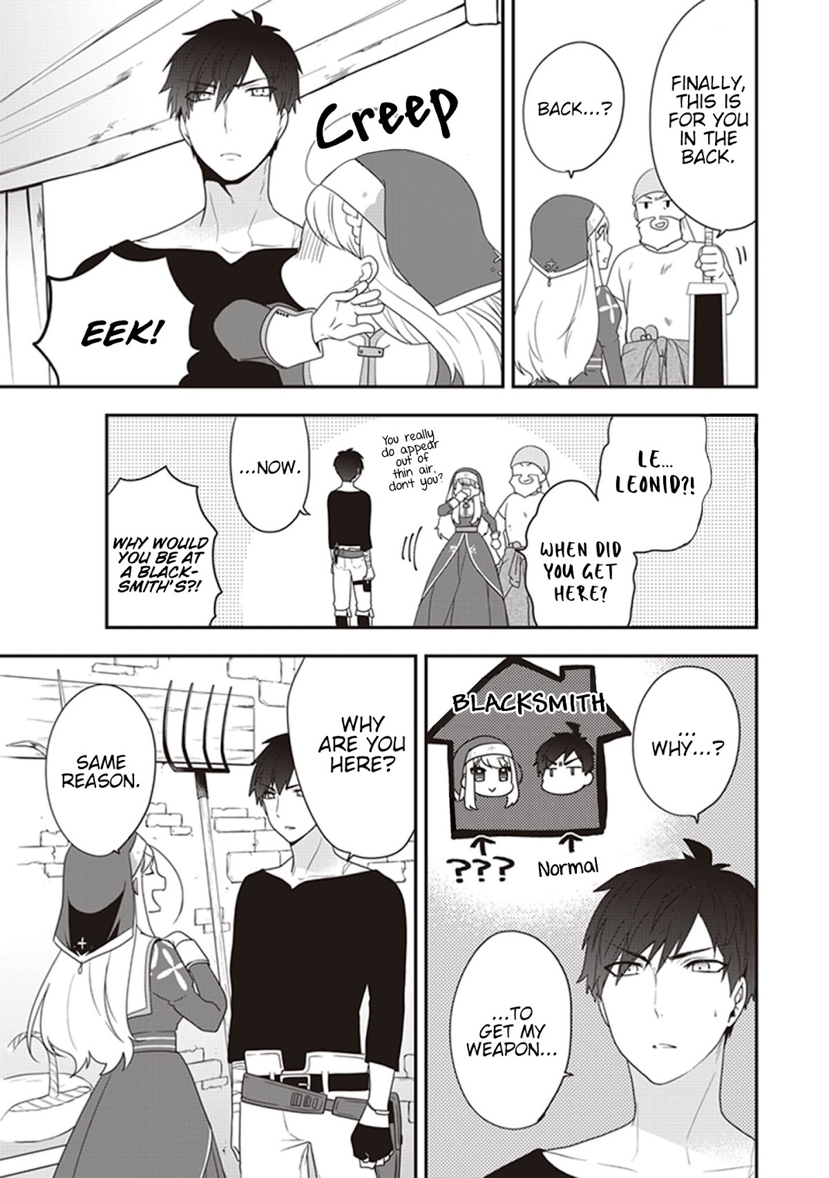 The Banished Villainess! Living the Leisurely Life of a Nun Making Revolutionary Church Food Chapter 4 page 5 - Chapter 4: All I said was that I wanted to go to the Port Town...?