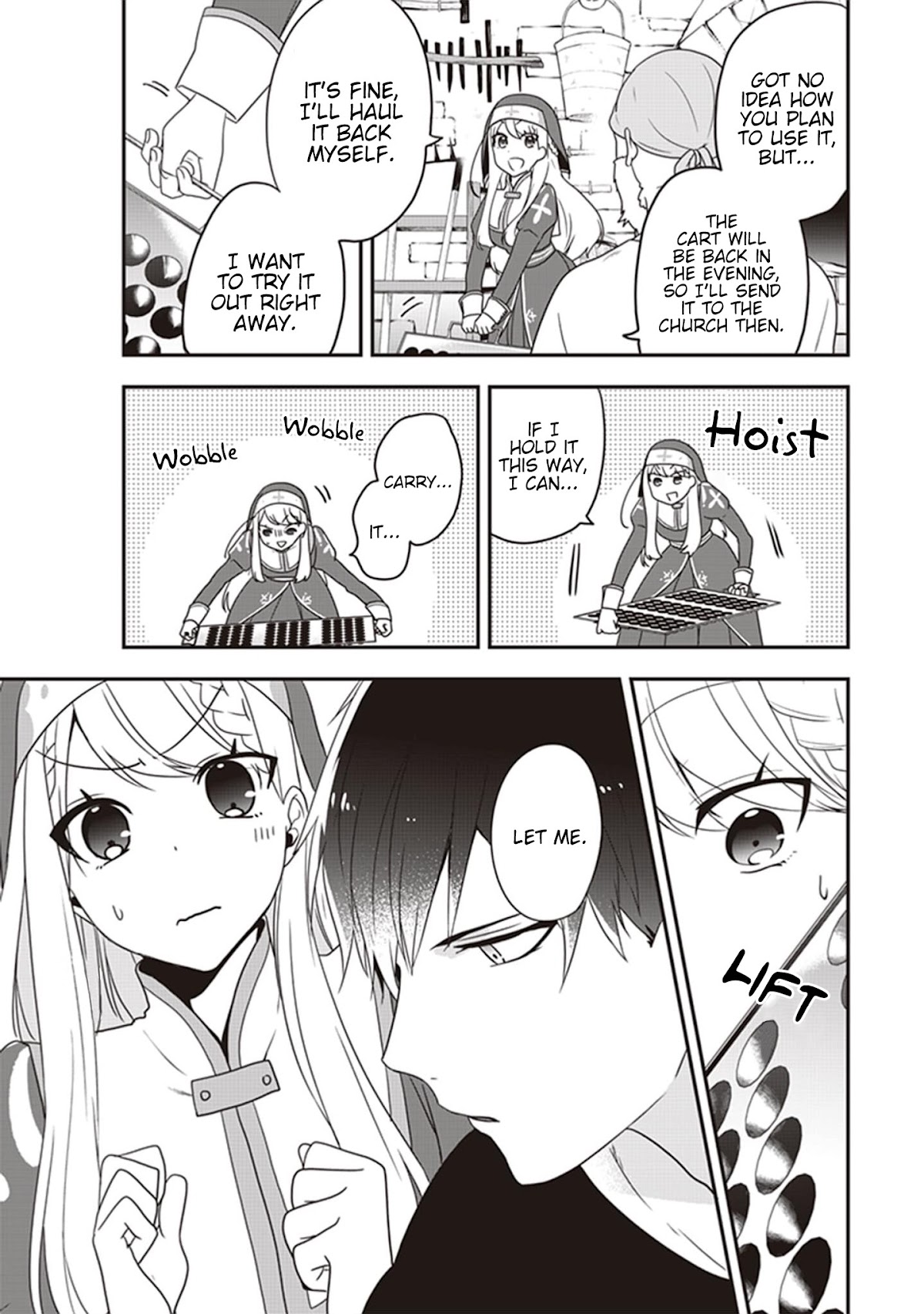 The Banished Villainess! Living the Leisurely Life of a Nun Making Revolutionary Church Food Chapter 4 page 7 - Chapter 4: All I said was that I wanted to go to the Port Town...?
