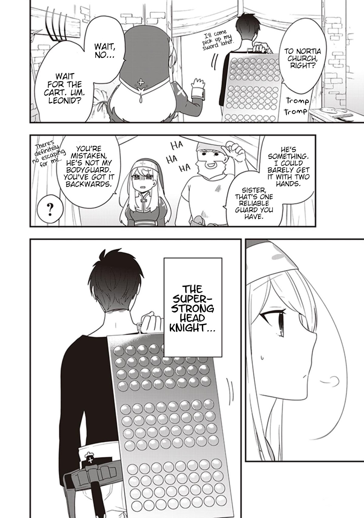 The Banished Villainess! Living the Leisurely Life of a Nun Making Revolutionary Church Food Chapter 4 page 8 - Chapter 4: All I said was that I wanted to go to the Port Town...?