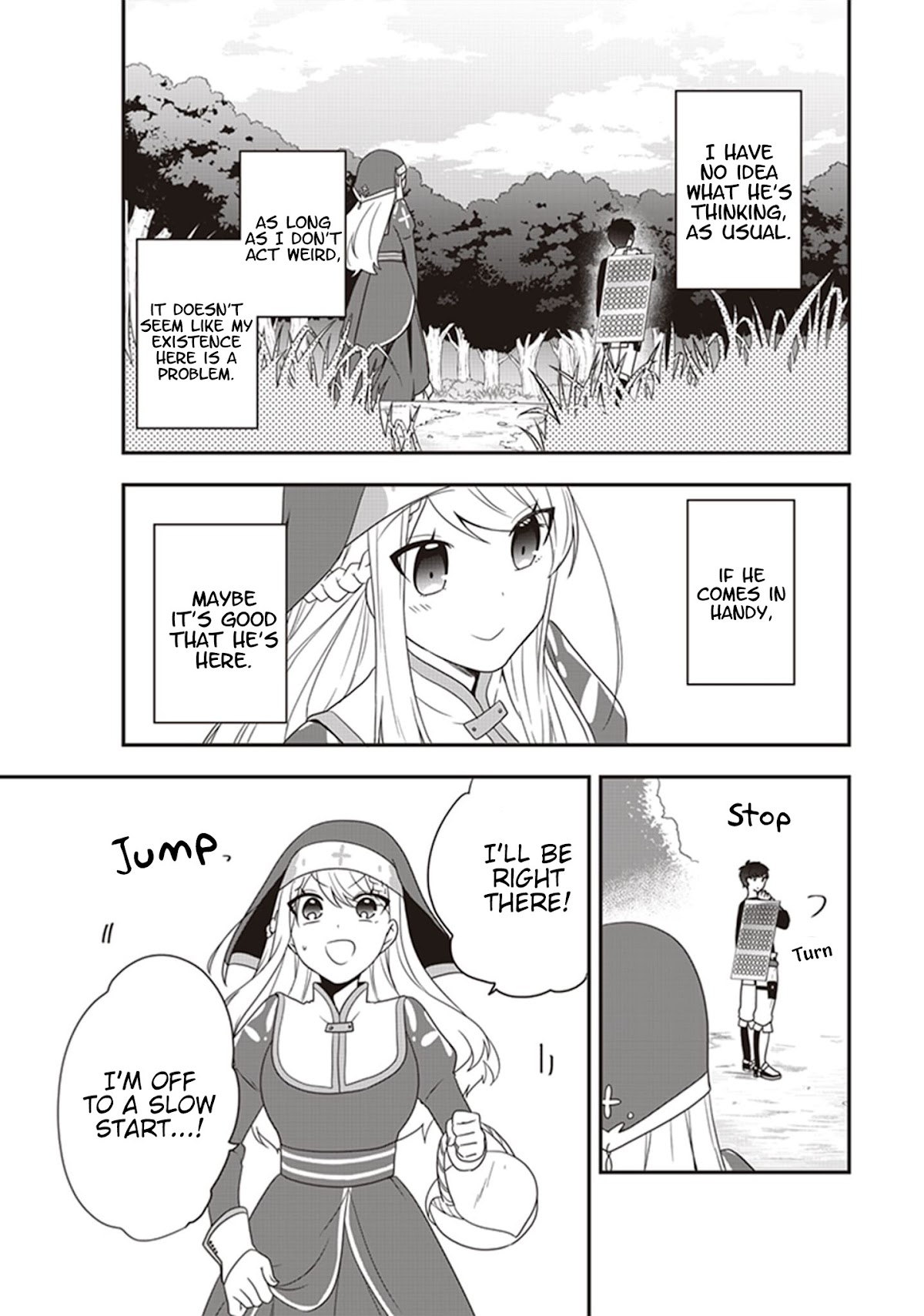 The Banished Villainess! Living the Leisurely Life of a Nun Making Revolutionary Church Food Chapter 4 page 9 - Chapter 4: All I said was that I wanted to go to the Port Town...?