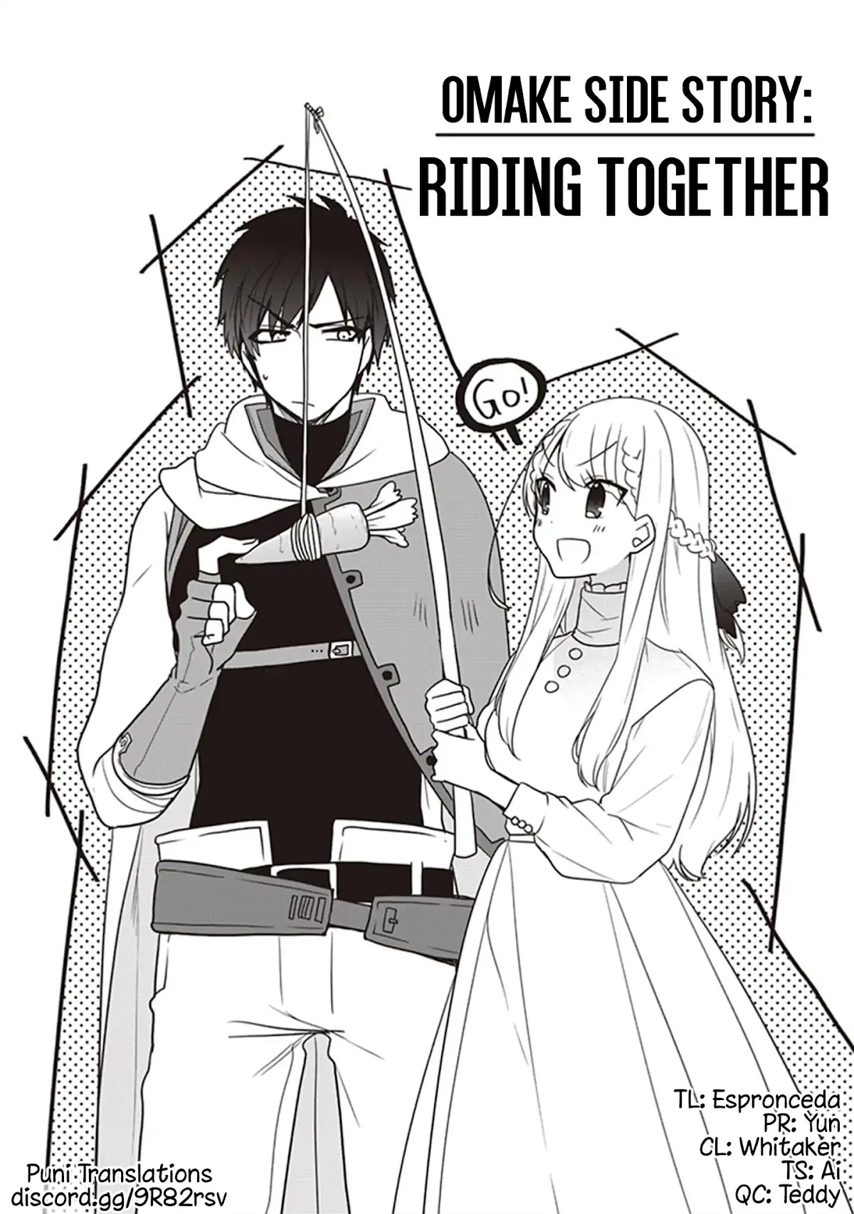 The Banished Villainess! Living the Leisurely Life of a Nun Making Revolutionary Church Food Chapter 5.5 page 1 - Chapter 5.5: Omake Side Story: Riding Togethe