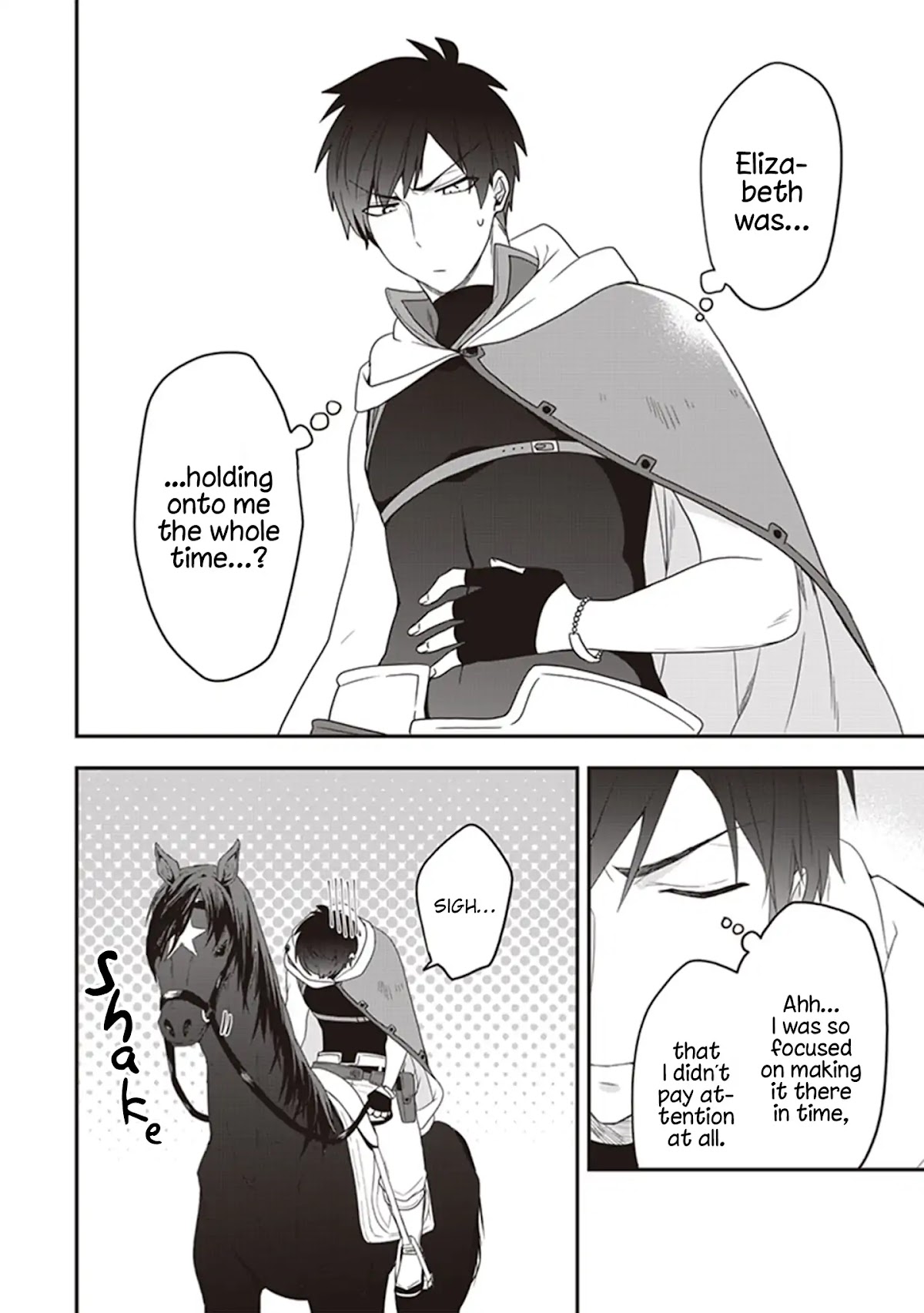 The Banished Villainess! Living the Leisurely Life of a Nun Making Revolutionary Church Food Chapter 5.5 page 6 - Chapter 5.5: Omake Side Story: Riding Togethe