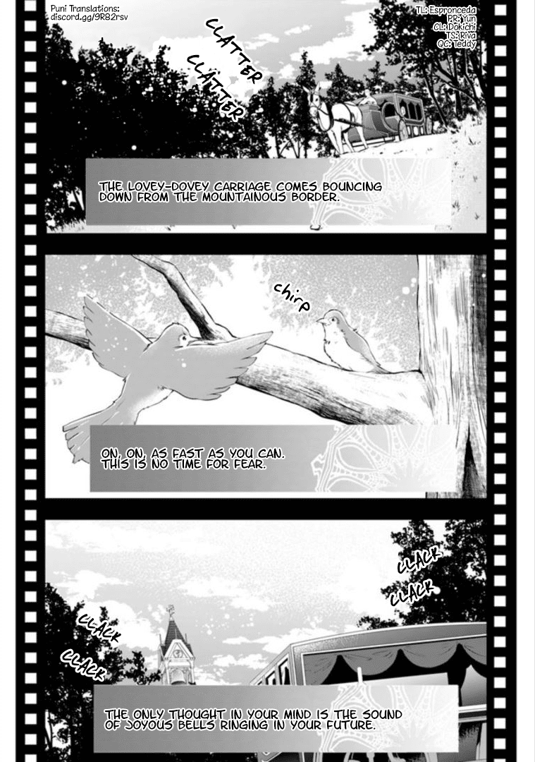 The Banished Villainess! Living the Leisurely Life of a Nun Making Revolutionary Church Food Chapter 7 page 1 - Chapter 7: Frantic Elopements! Welcome One and All!