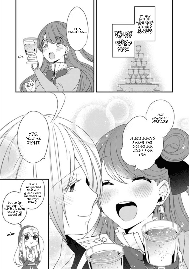 The Banished Villainess! Living the Leisurely Life of a Nun Making Revolutionary Church Food Chapter 7 page 27 - Chapter 7: Frantic Elopements! Welcome One and All!
