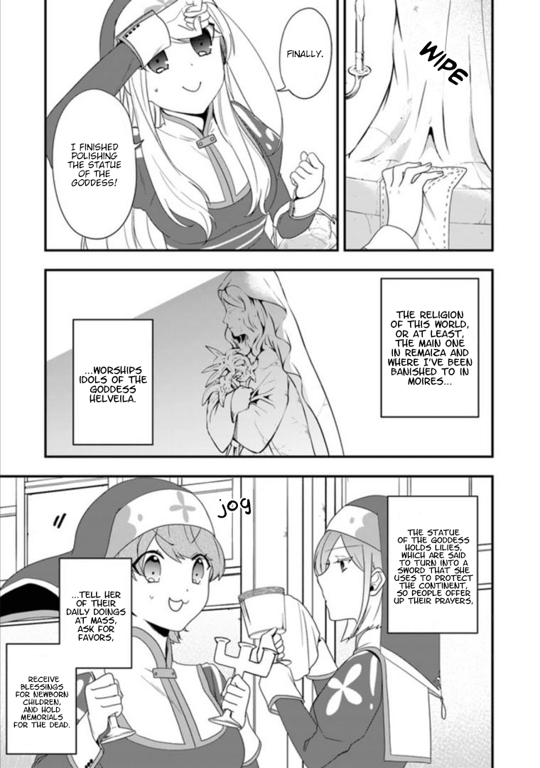 The Banished Villainess! Living the Leisurely Life of a Nun Making Revolutionary Church Food Chapter 7 page 7 - Chapter 7: Frantic Elopements! Welcome One and All!
