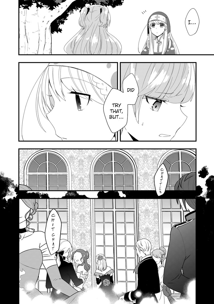 The Banished Villainess! Living the Leisurely Life of a Nun Making Revolutionary Church Food Chapter 9 page 11 - Chapter 9: Yes, My Chaperone to the Ball IS the Former Villainess!