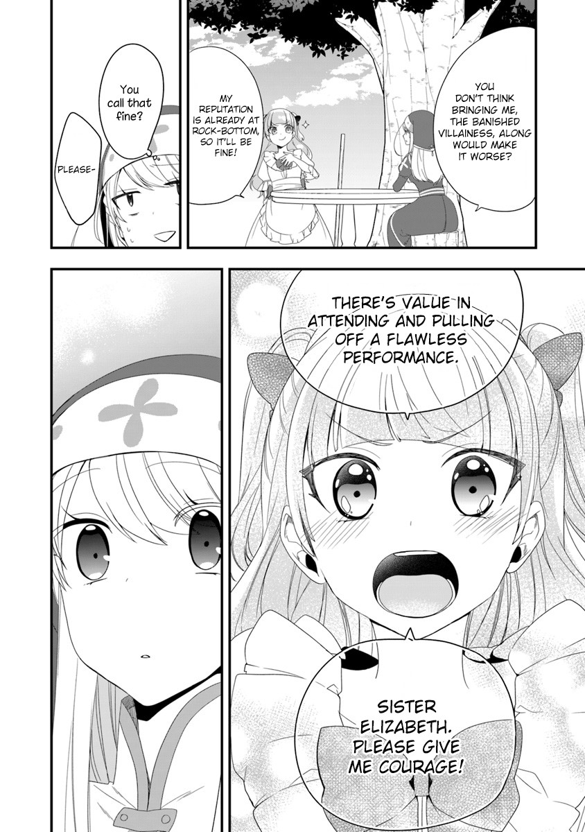 The Banished Villainess! Living the Leisurely Life of a Nun Making Revolutionary Church Food Chapter 9 page 17 - Chapter 9: Yes, My Chaperone to the Ball IS the Former Villainess!