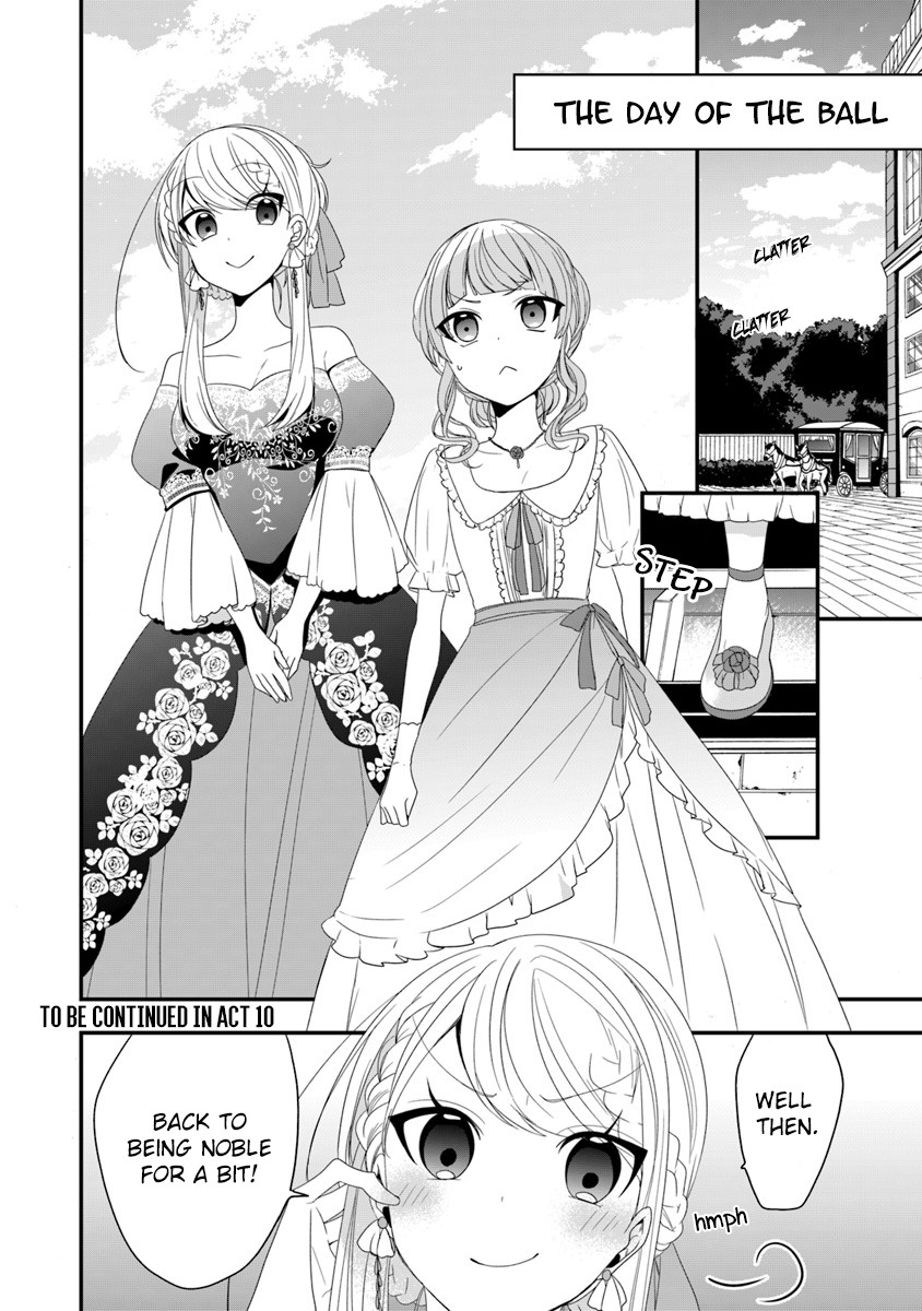 The Banished Villainess! Living the Leisurely Life of a Nun Making Revolutionary Church Food Chapter 9 page 31 - Chapter 9: Yes, My Chaperone to the Ball IS the Former Villainess!