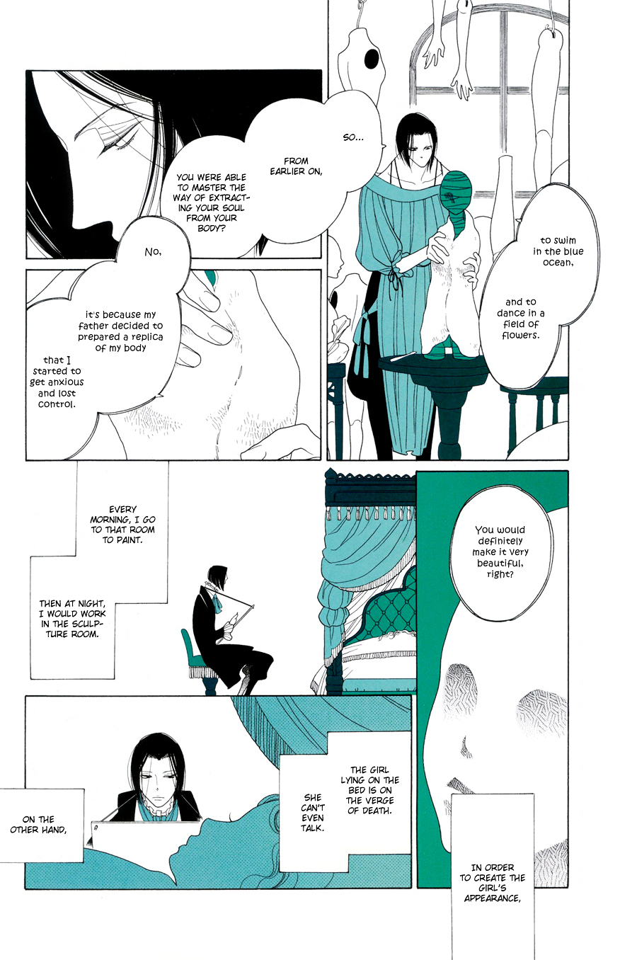The Bedroom Girl, The Sculpture Room Girl Chapter 0 page 5 - Chapter 0 : [Oneshot]