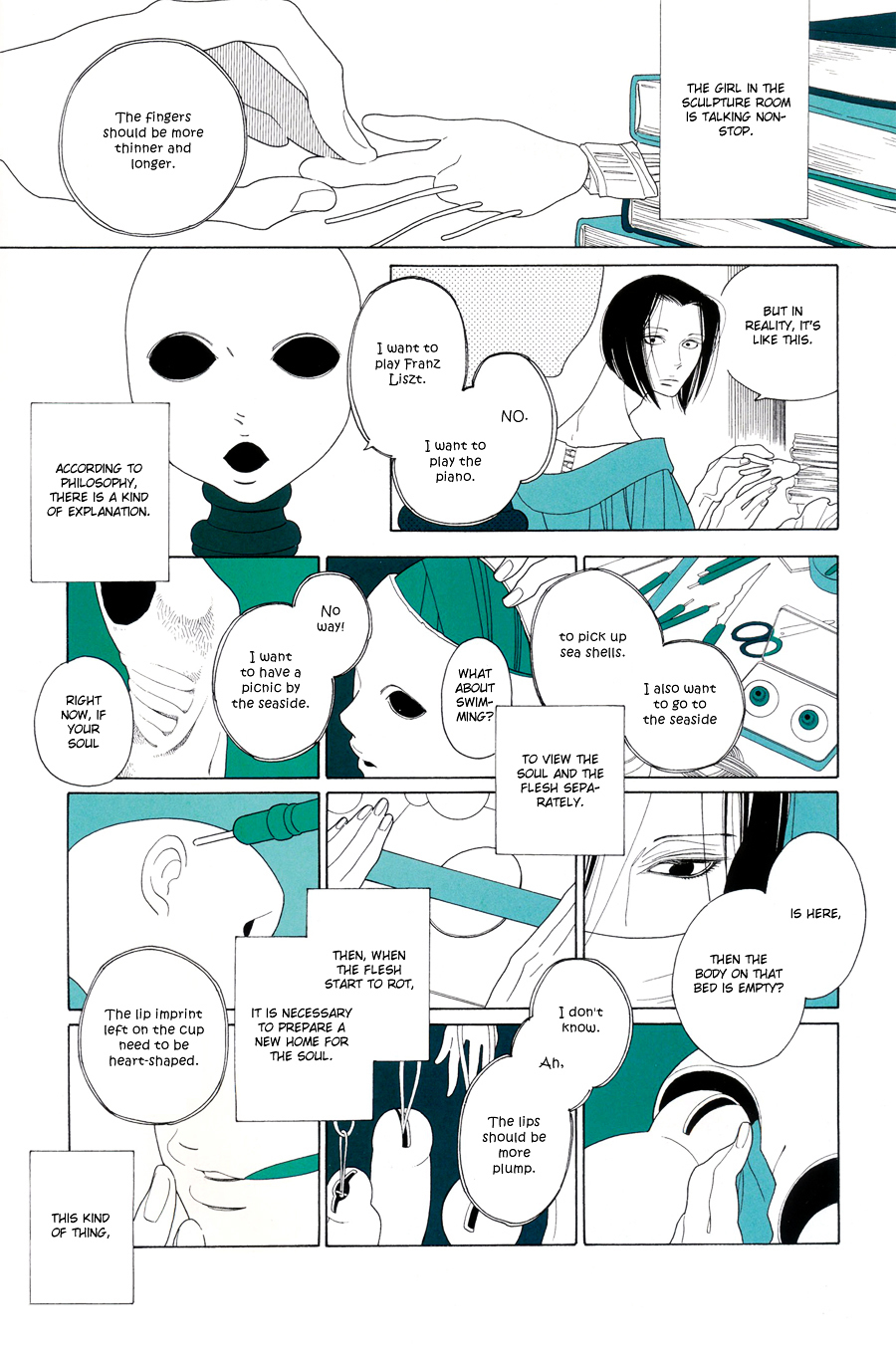 The Bedroom Girl, The Sculpture Room Girl Chapter 0 page 6 - Chapter 0 : [Oneshot]