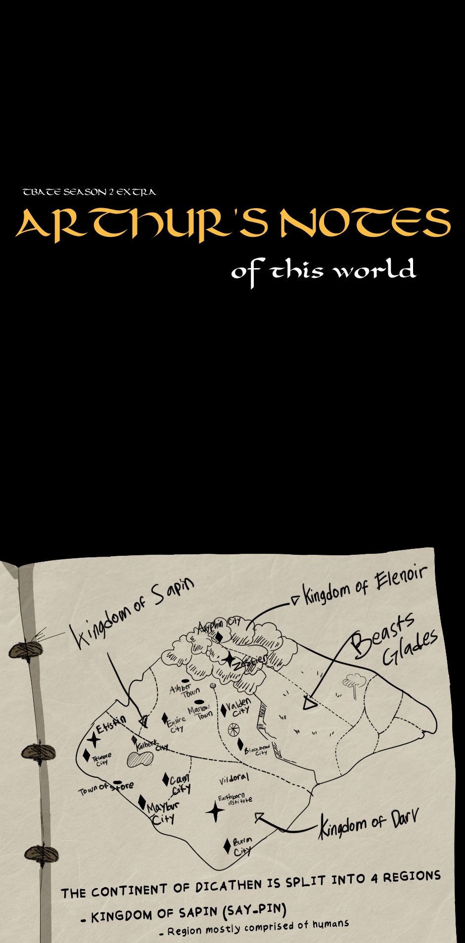 The Beginning After the End Chapter 38.1 page 2 - Chapter 38.1: Arthur's Notes (Extra)
