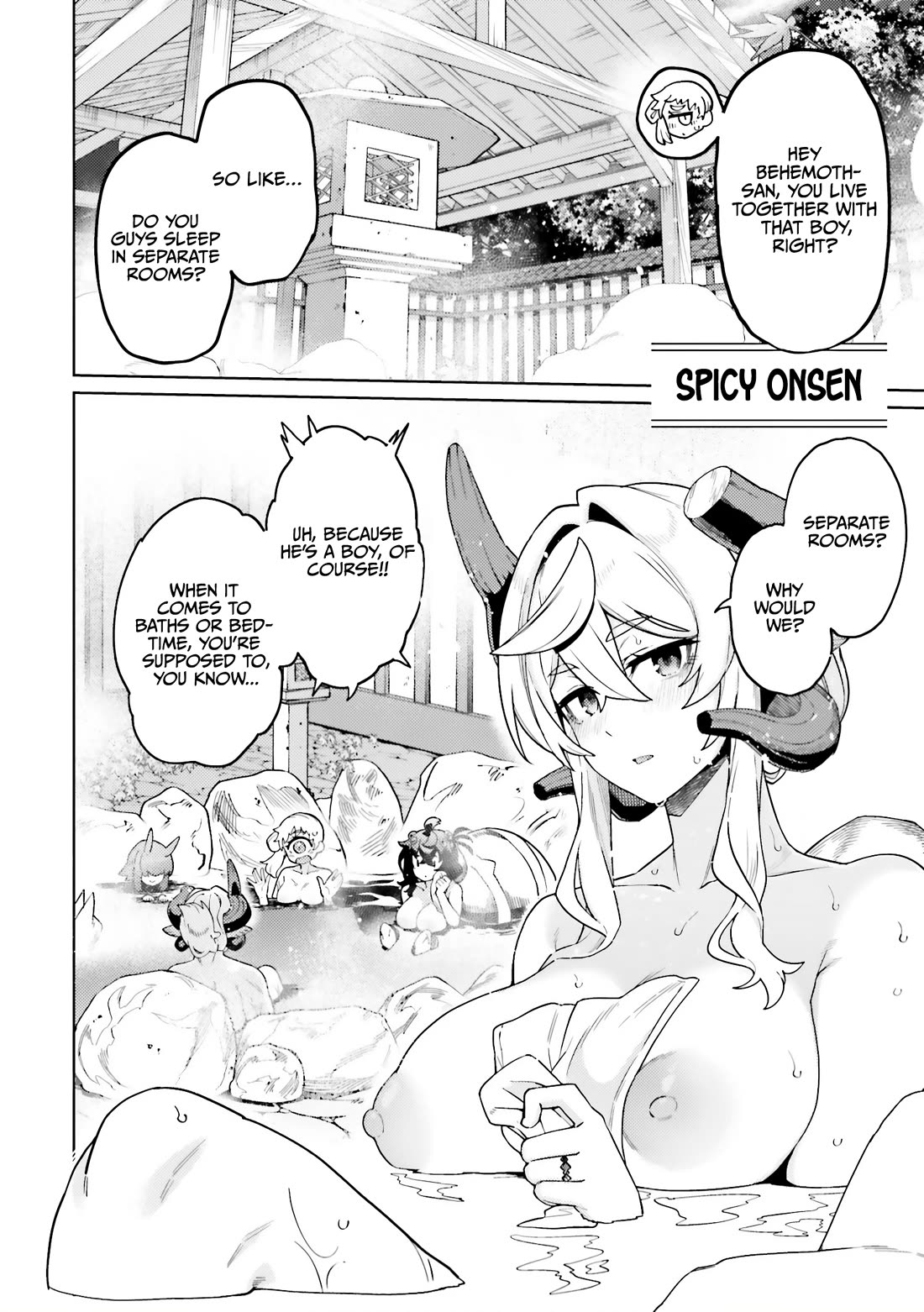 The Behemoth Bridegroom Chapter 17.1 page 1 - Chapter 17.1: Spicy Onsen