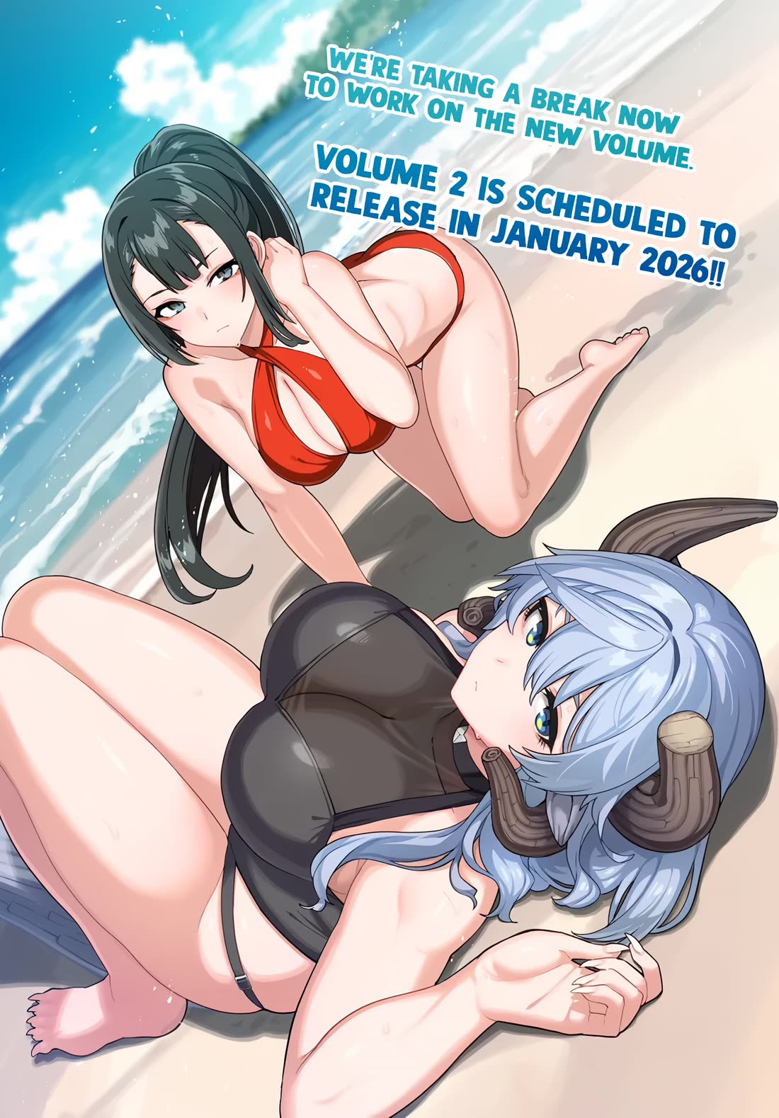 The Behemoth Bridegroom Chapter 9.5 page 1 - Chapter 9.5: Volume Announcement