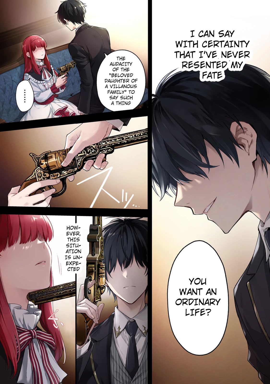 The Beloved Granddaughter of a Yakuza Family Was Reincarnated as the Daughter of a Gangster in an Otome Game Chapter 1 page 1 - Chapter 1