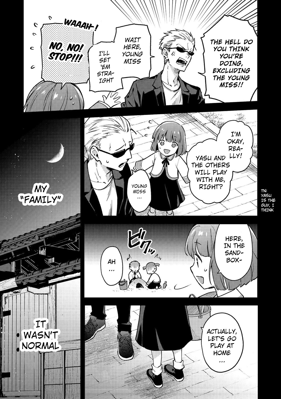 The Beloved Granddaughter of a Yakuza Family Was Reincarnated as the Daughter of a Gangster in an Otome Game Chapter 1 page 22 - Chapter 1