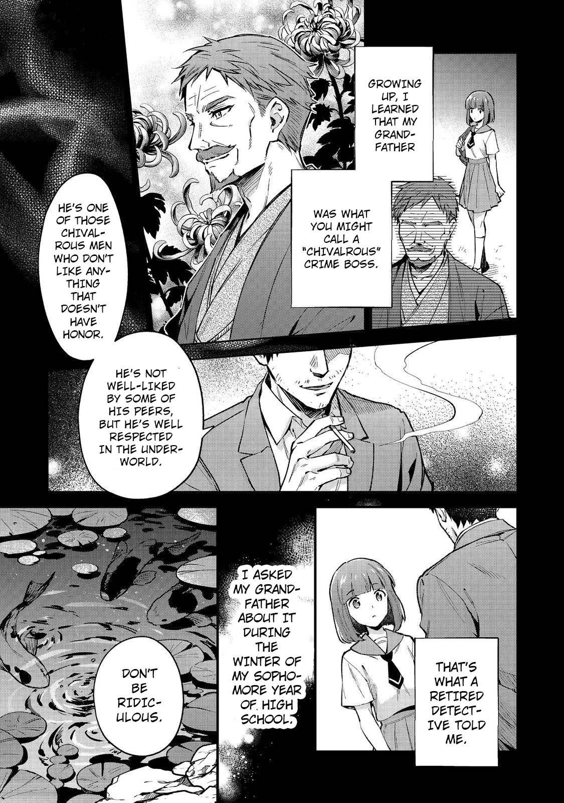 The Beloved Granddaughter of a Yakuza Family Was Reincarnated as the Daughter of a Gangster in an Otome Game Chapter 1 page 24 - Chapter 1