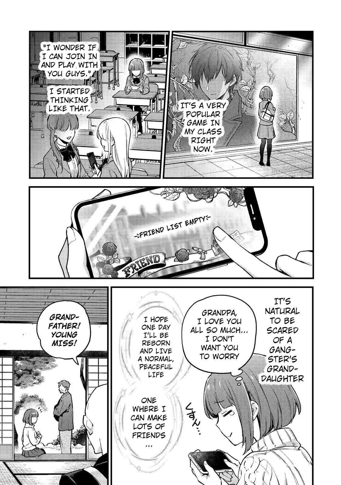 The Beloved Granddaughter of a Yakuza Family Was Reincarnated as the Daughter of a Gangster in an Otome Game Chapter 1 page 26 - Chapter 1