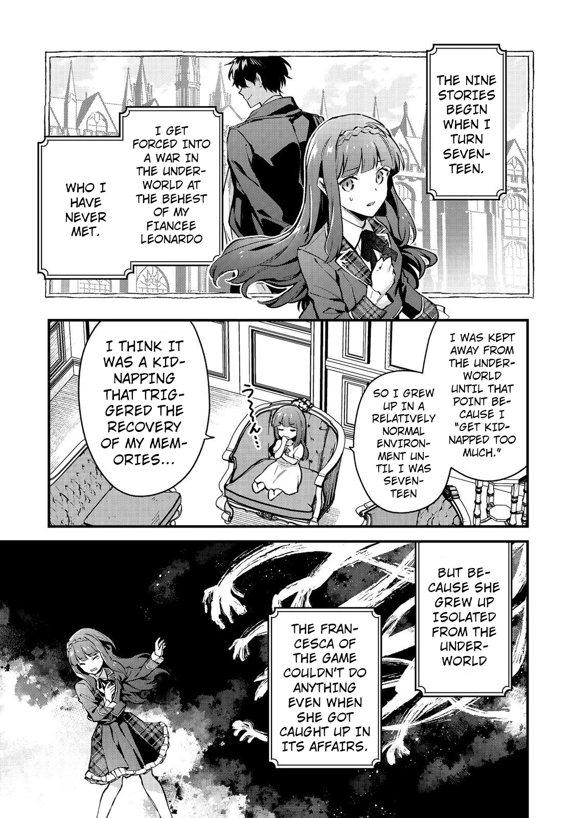 The Beloved Granddaughter of a Yakuza Family Was Reincarnated as the Daughter of a Gangster in an Otome Game Chapter 1 page 36 - Chapter 1