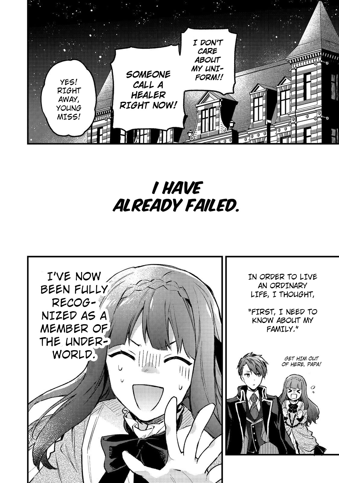 The Beloved Granddaughter of a Yakuza Family Was Reincarnated as the Daughter of a Gangster in an Otome Game Chapter 1 page 45 - Chapter 1