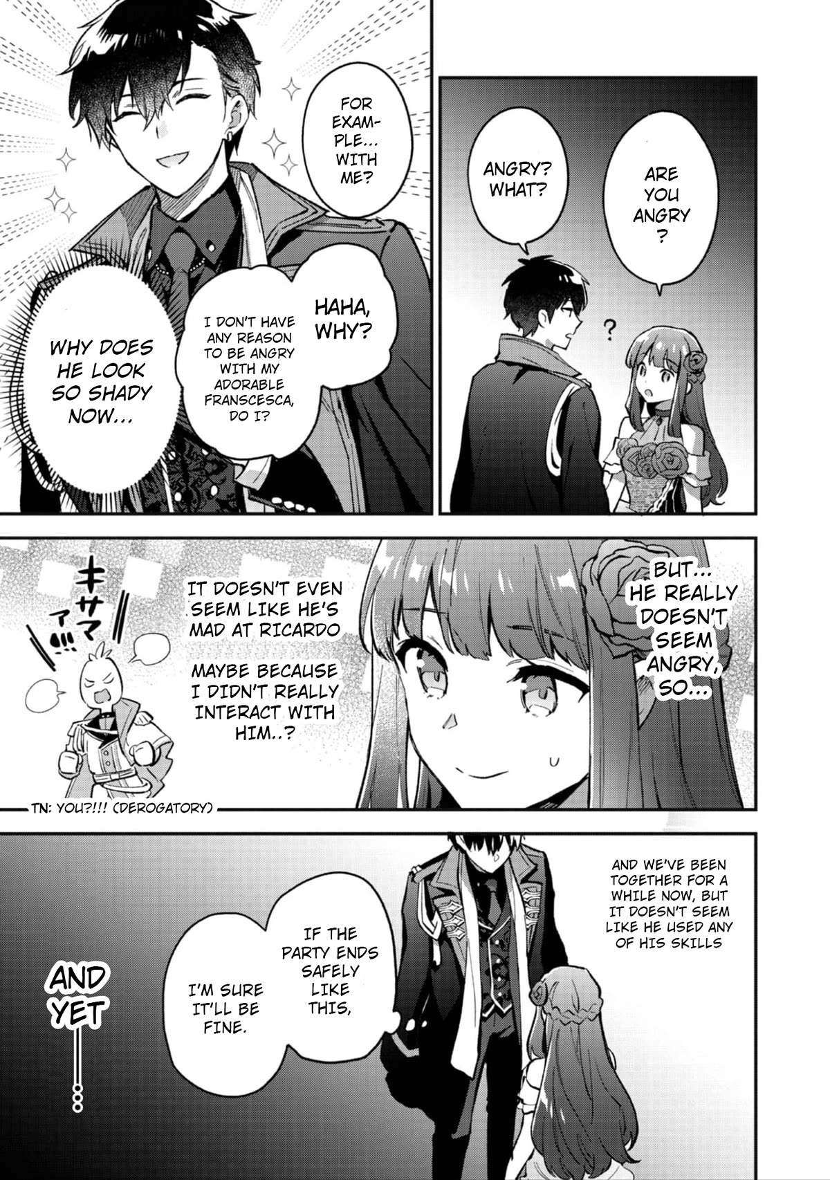 The Beloved Granddaughter of a Yakuza Family Was Reincarnated as the Daughter of a Gangster in an Otome Game Chapter 10 page 12 - Chapter 10