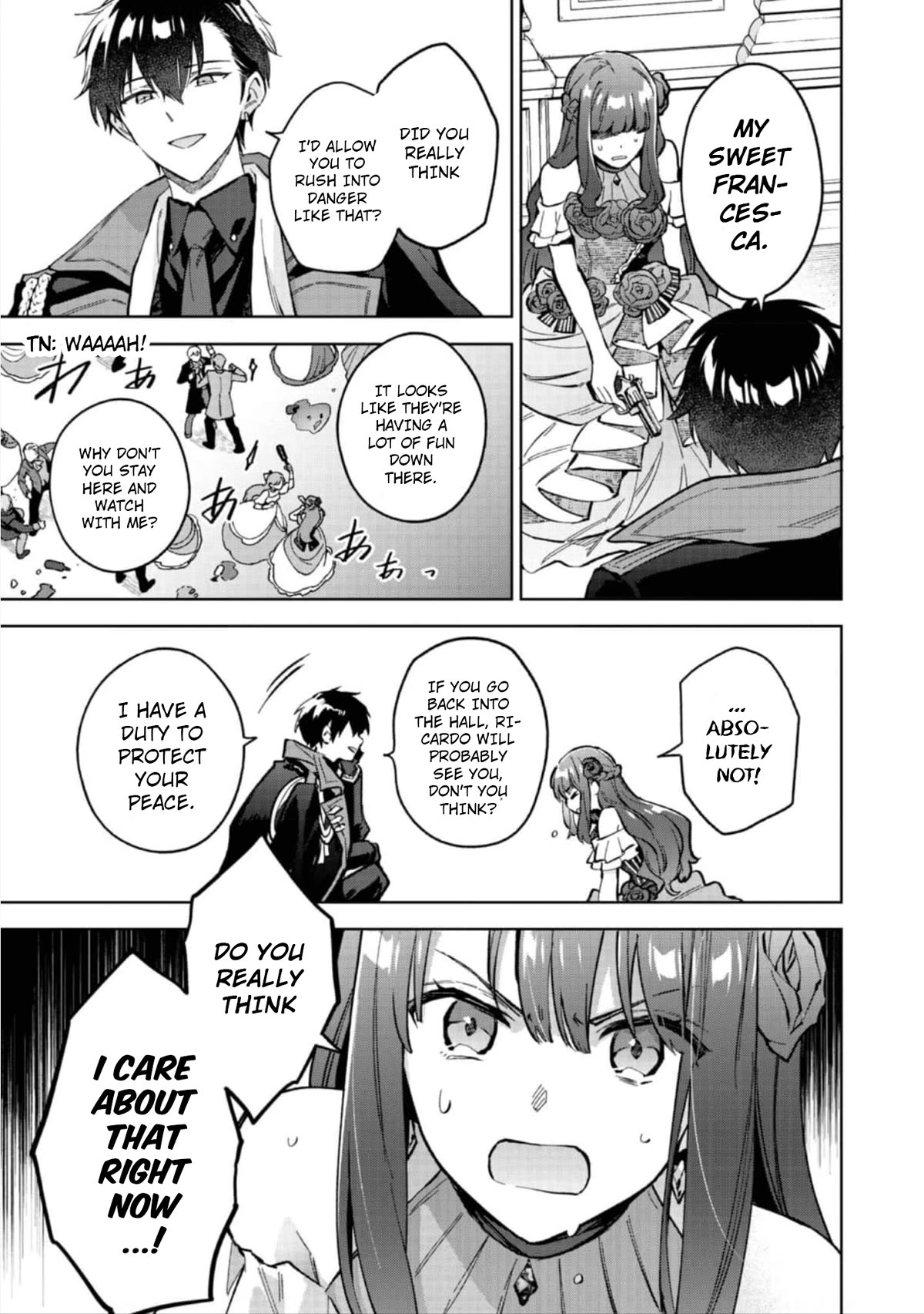 The Beloved Granddaughter of a Yakuza Family Was Reincarnated as the Daughter of a Gangster in an Otome Game Chapter 11 page 7 - Chapter 11