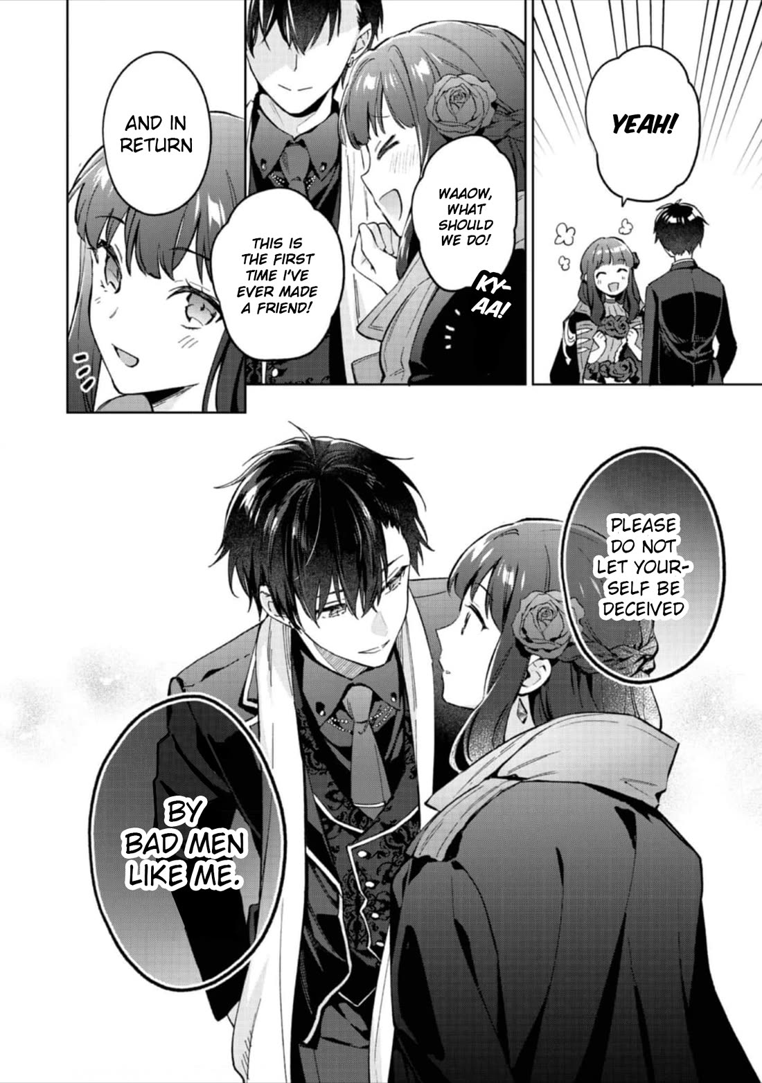 The Beloved Granddaughter of a Yakuza Family Was Reincarnated as the Daughter of a Gangster in an Otome Game Chapter 14 page 12 - Chapter 14