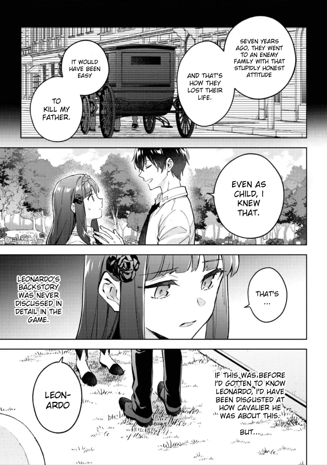 The Beloved Granddaughter of a Yakuza Family Was Reincarnated as the Daughter of a Gangster in an Otome Game Chapter 16 page 6 - Chapter 16