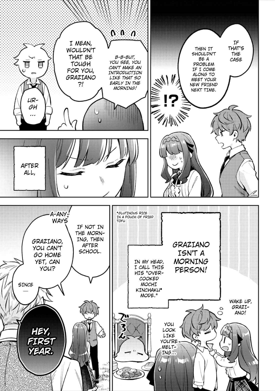The Beloved Granddaughter of a Yakuza Family Was Reincarnated as the Daughter of a Gangster in an Otome Game Chapter 18 page 6 - Chapter 18