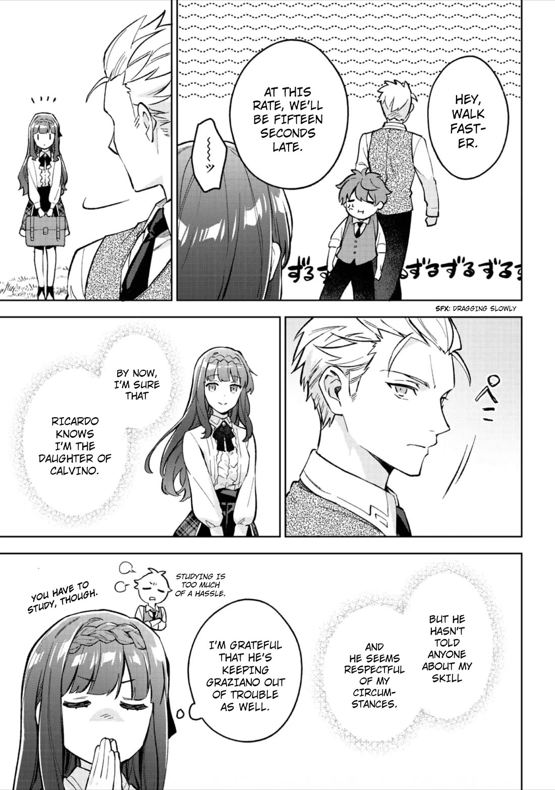 The Beloved Granddaughter of a Yakuza Family Was Reincarnated as the Daughter of a Gangster in an Otome Game Chapter 18 page 8 - Chapter 18