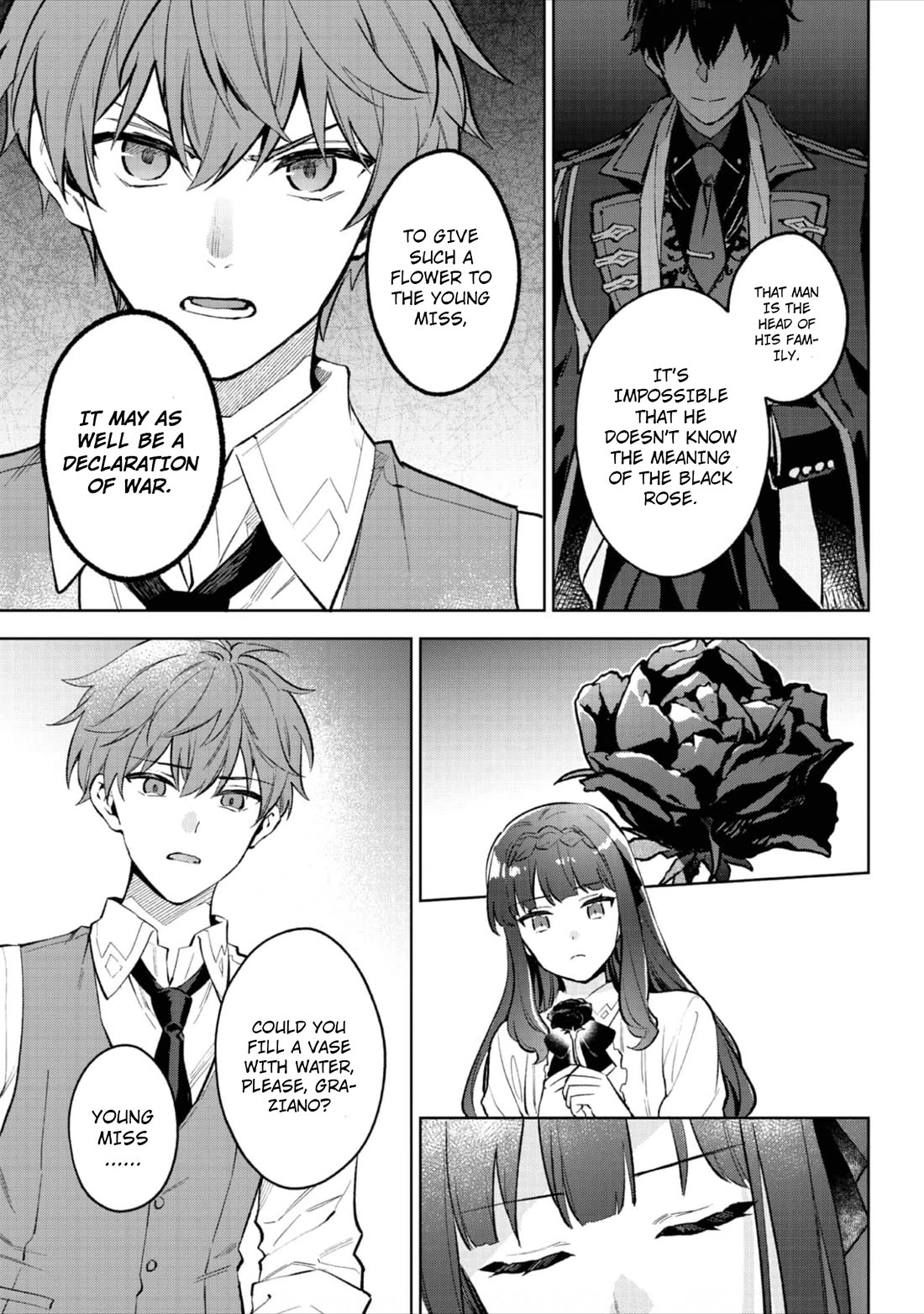 The Beloved Granddaughter of a Yakuza Family Was Reincarnated as the Daughter of a Gangster in an Otome Game Chapter 19 page 16 - Chapter 19