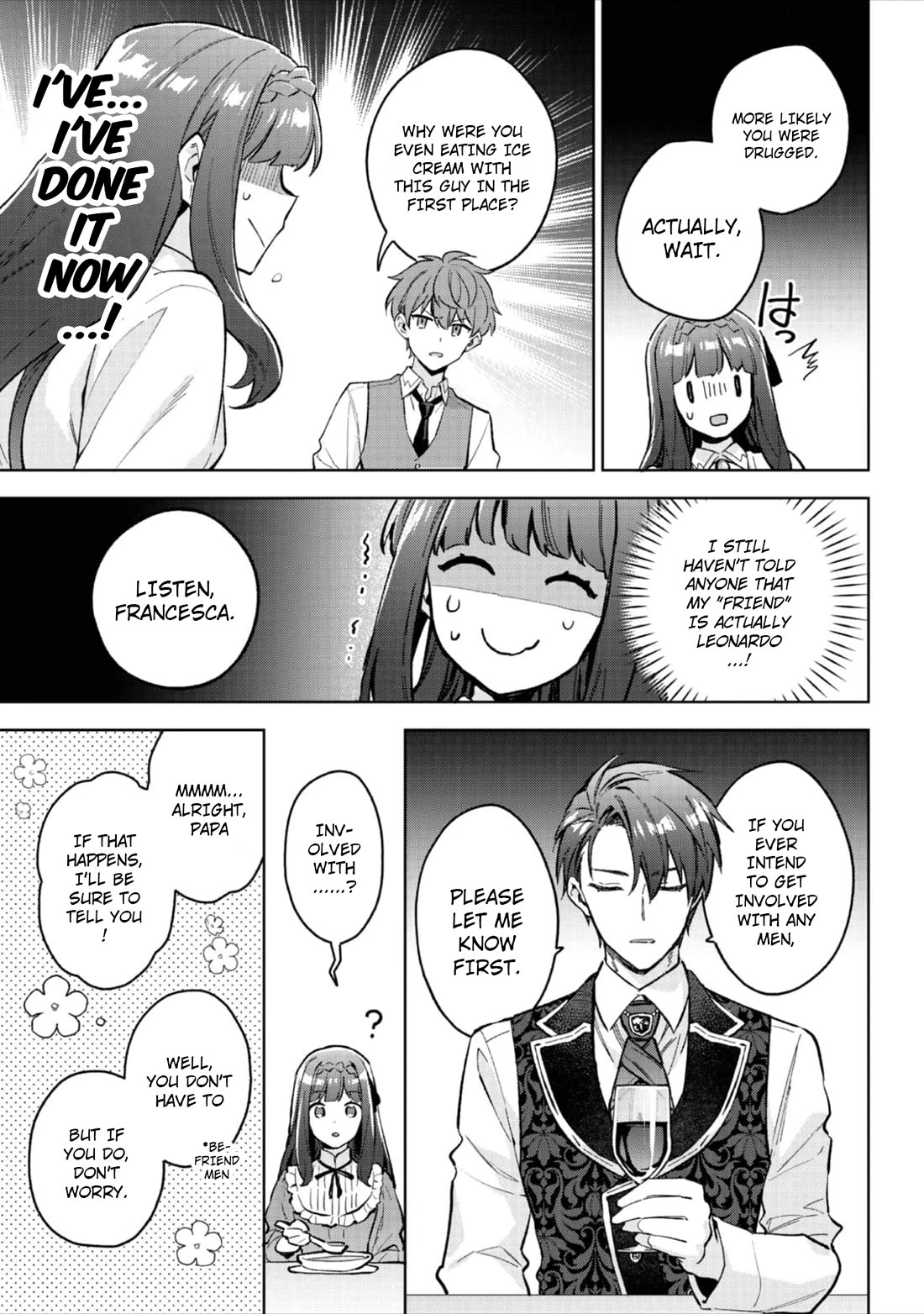 The Beloved Granddaughter of a Yakuza Family Was Reincarnated as the Daughter of a Gangster in an Otome Game Chapter 19 page 6 - Chapter 19