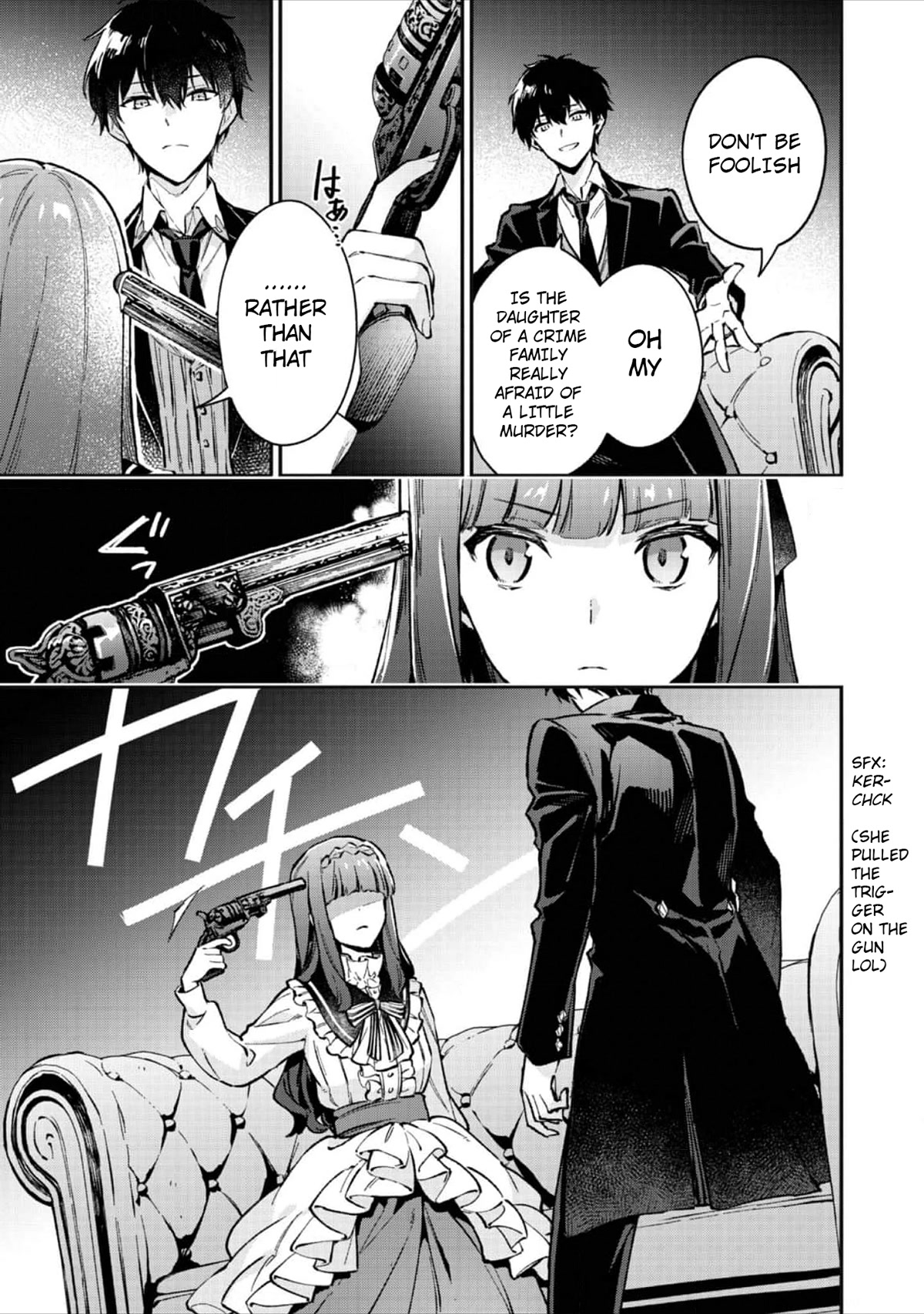 The Beloved Granddaughter of a Yakuza Family Was Reincarnated as the Daughter of a Gangster in an Otome Game Chapter 2 page 20 - Chapter 2