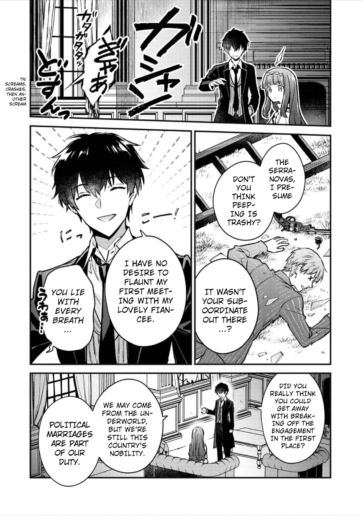 The Beloved Granddaughter of a Yakuza Family Was Reincarnated as the Daughter of a Gangster in an Otome Game Chapter 2 page 26 - Chapter 2