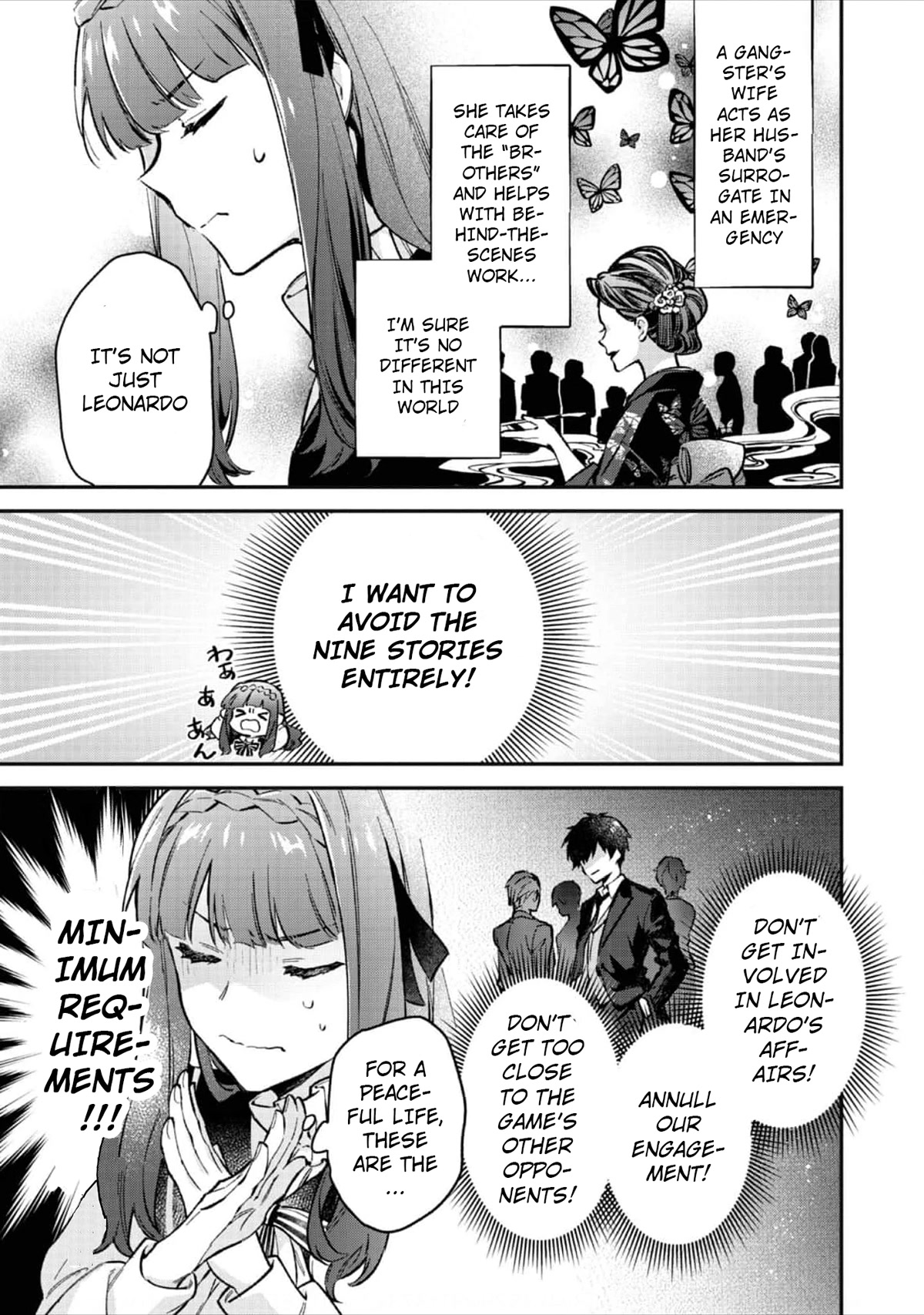 The Beloved Granddaughter of a Yakuza Family Was Reincarnated as the Daughter of a Gangster in an Otome Game Chapter 2 page 30 - Chapter 2