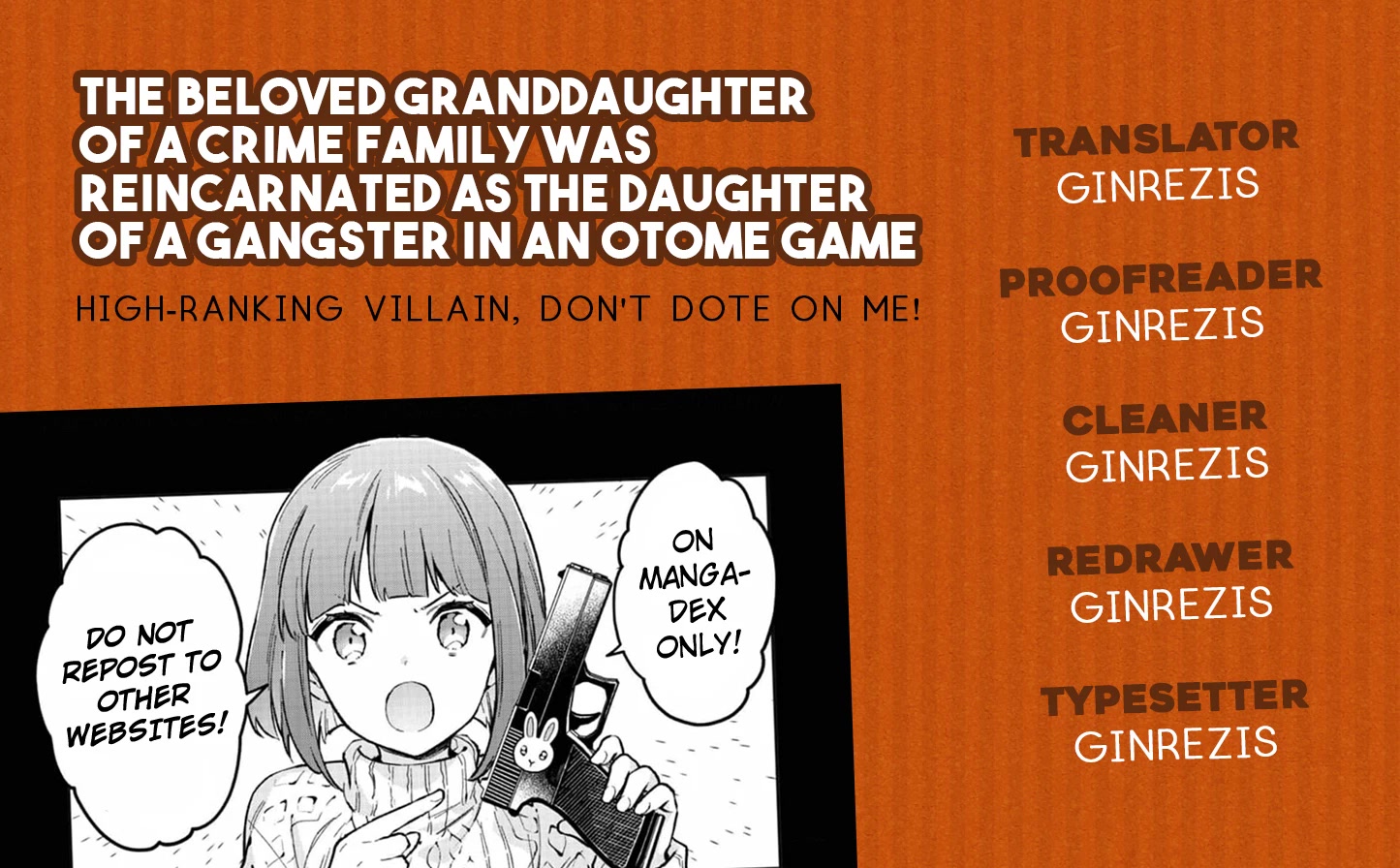 The Beloved Granddaughter of a Yakuza Family Was Reincarnated as the Daughter of a Gangster in an Otome Game Chapter 2 page 38 - Chapter 2