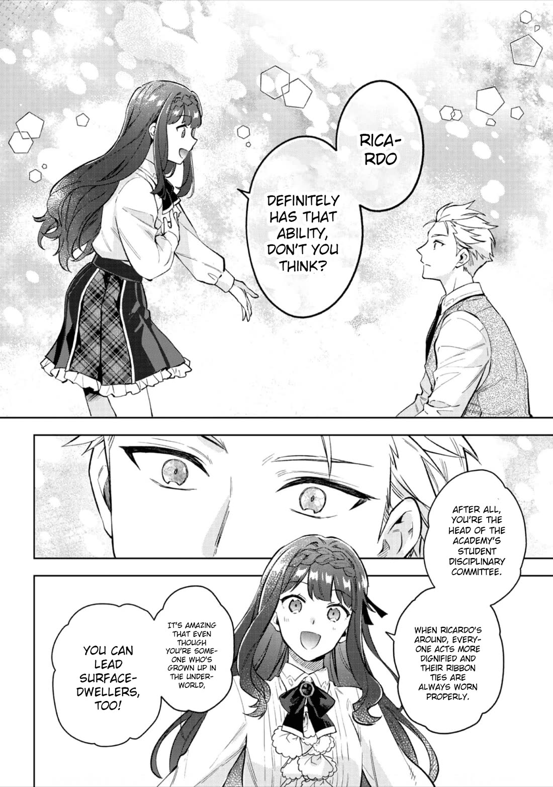 The Beloved Granddaughter of a Yakuza Family Was Reincarnated as the Daughter of a Gangster in an Otome Game Chapter 20 page 13 - Chapter 20