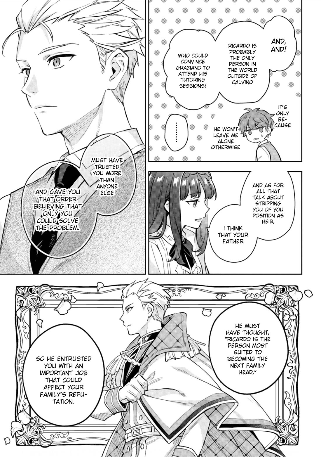 The Beloved Granddaughter of a Yakuza Family Was Reincarnated as the Daughter of a Gangster in an Otome Game Chapter 20 page 14 - Chapter 20